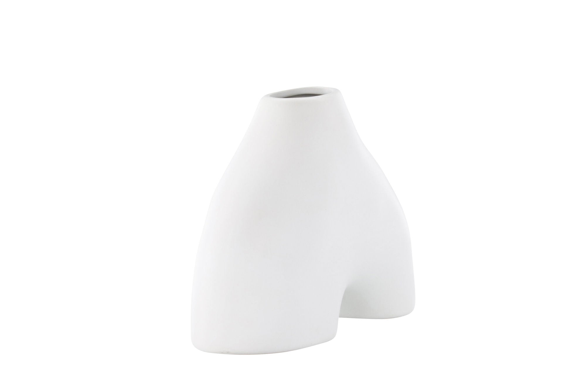 Venture Home Kento Vase - White - 21*8*15Hcm