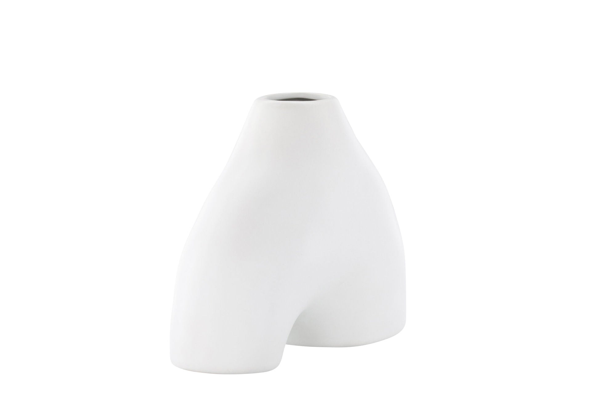 Venture Home Kento Vase - White - 21*8*15Hcm