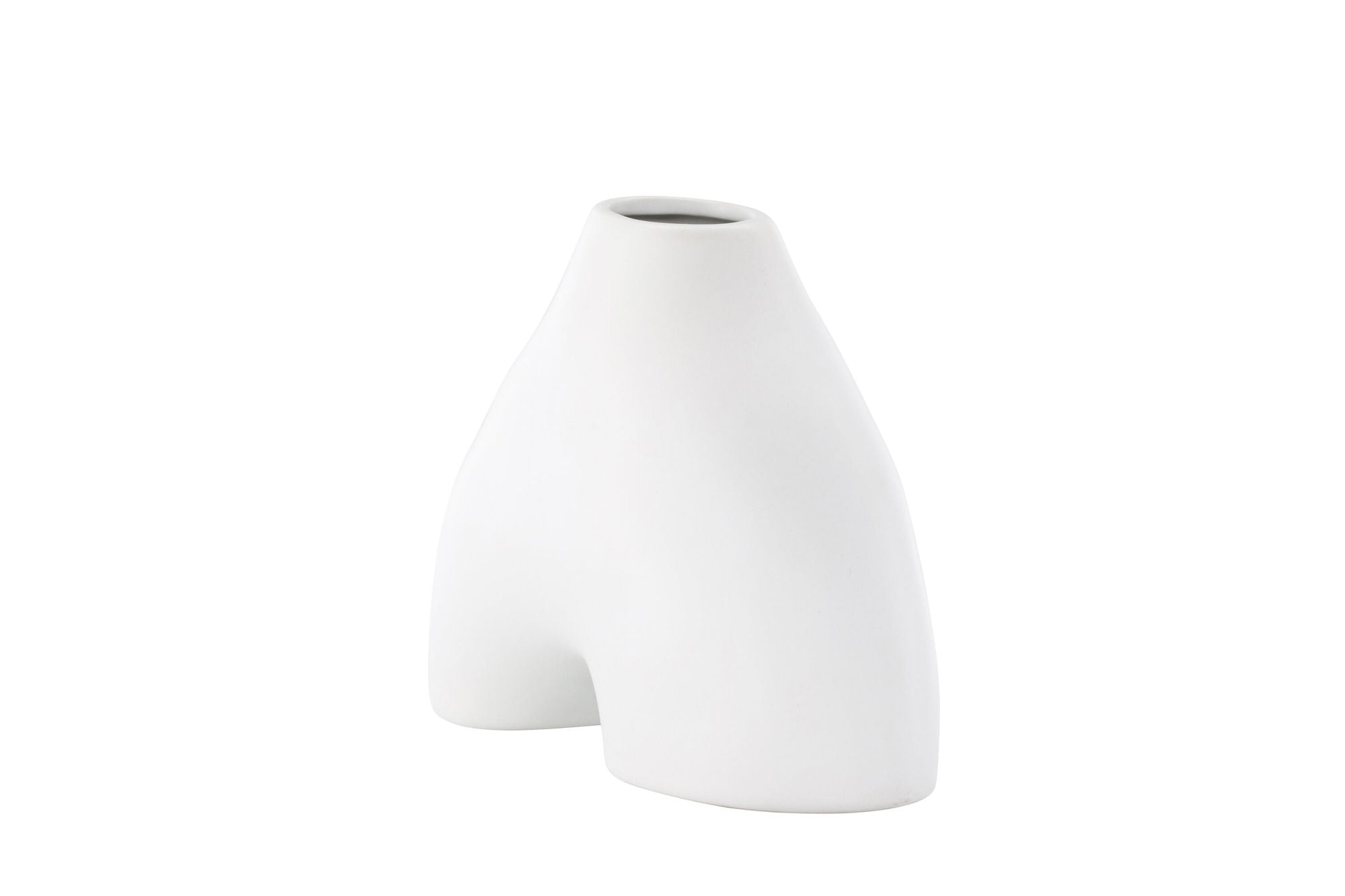 Venture Home Kento Vase - White - 21*8*15Hcm