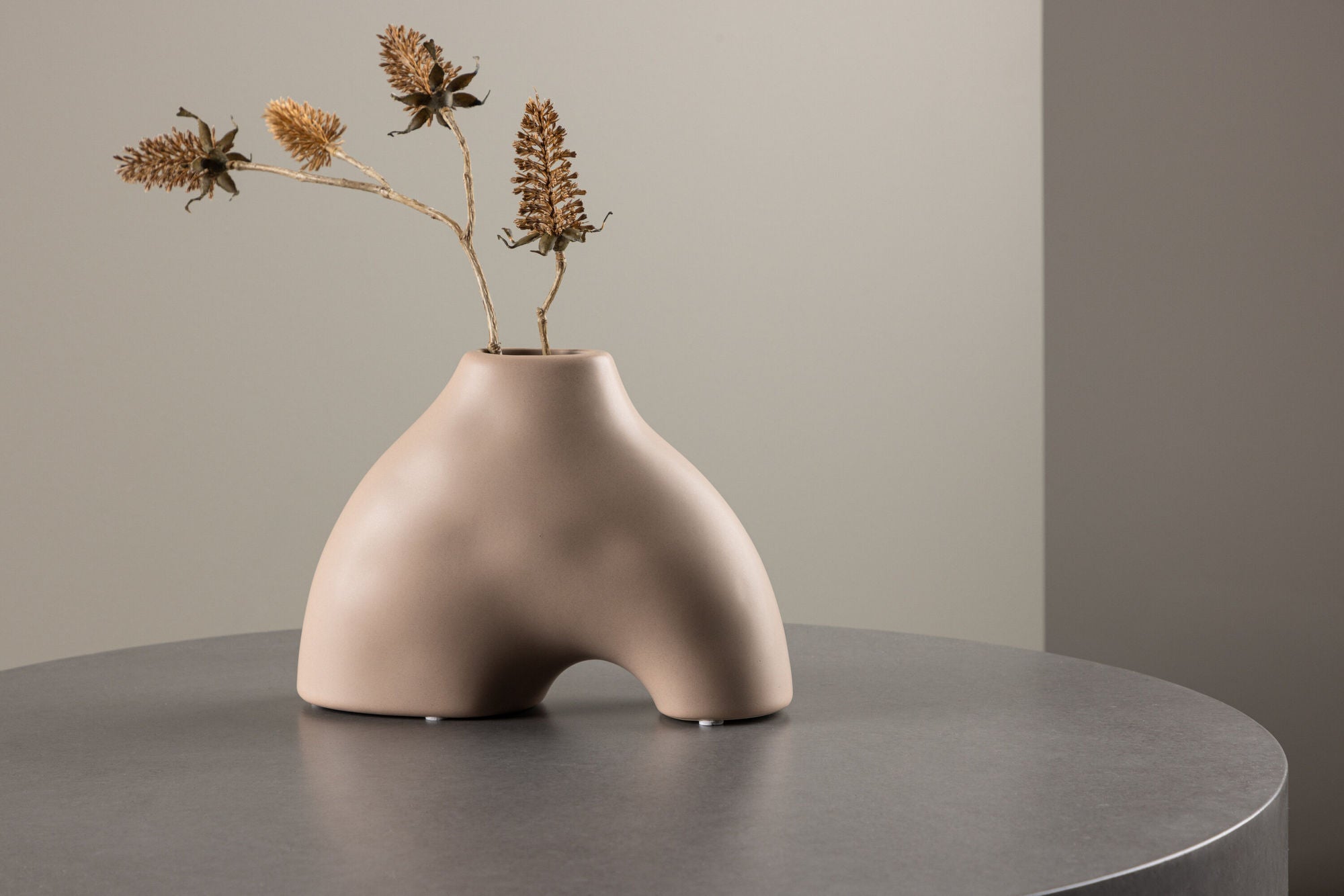Venture Home Kento Vase - Light Pink - 21*8*15Hcm
