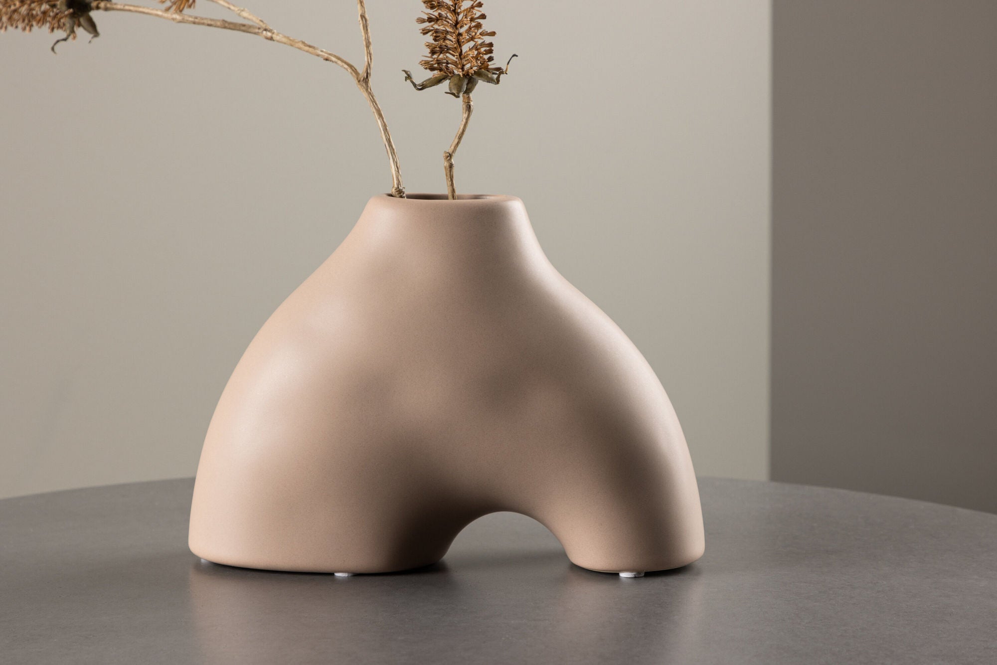 Venture Home Kento Vase - Light Pink - 21*8*15Hcm