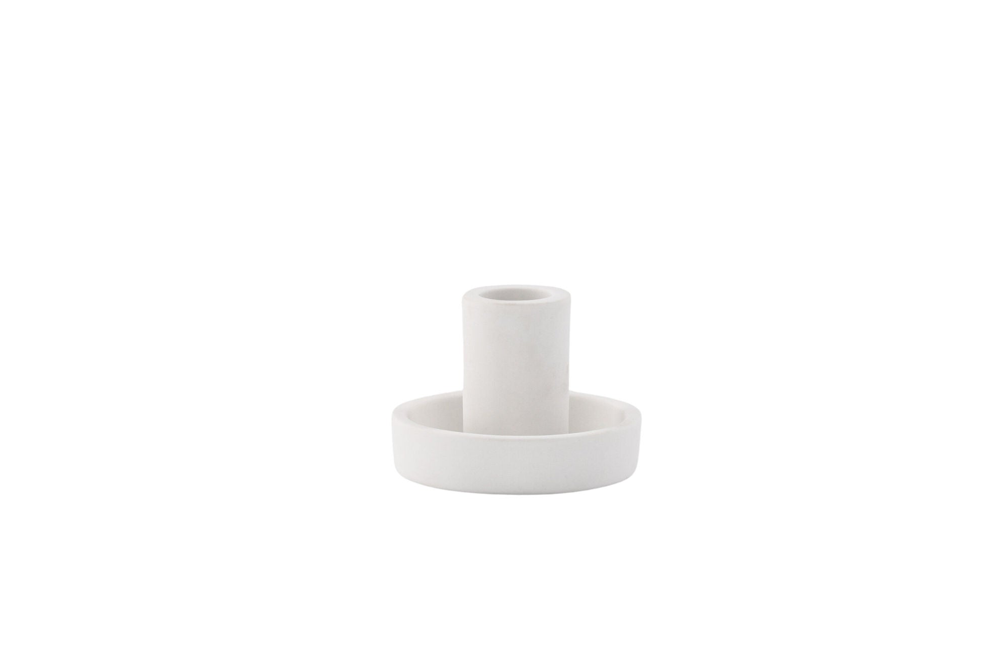 Venture Home Ceco Candlestick - White - W11*H6cm