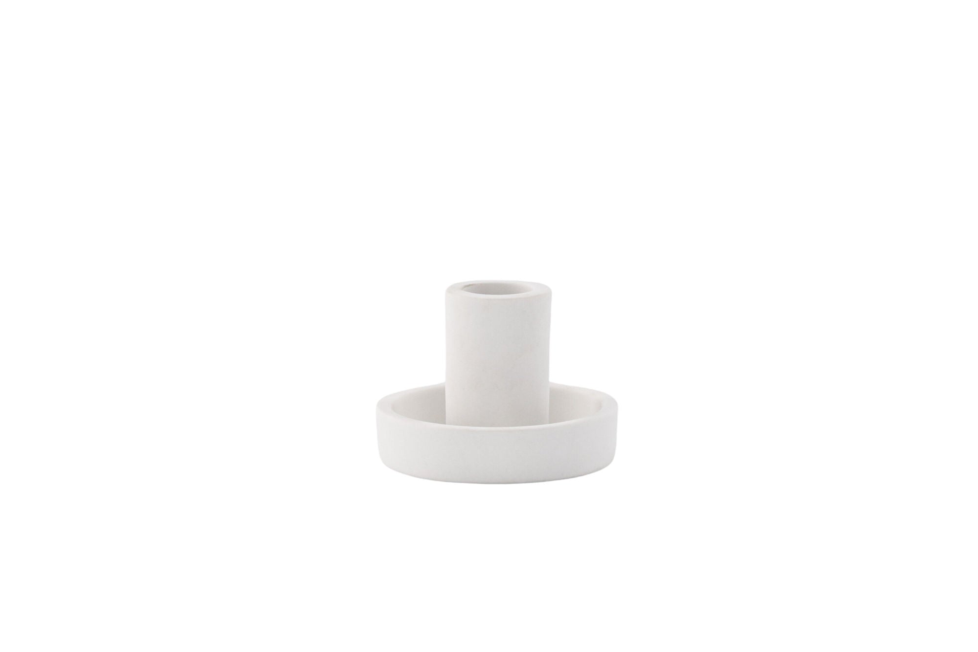 Venture Home Ceco Candlestick - White - W11*H6cm