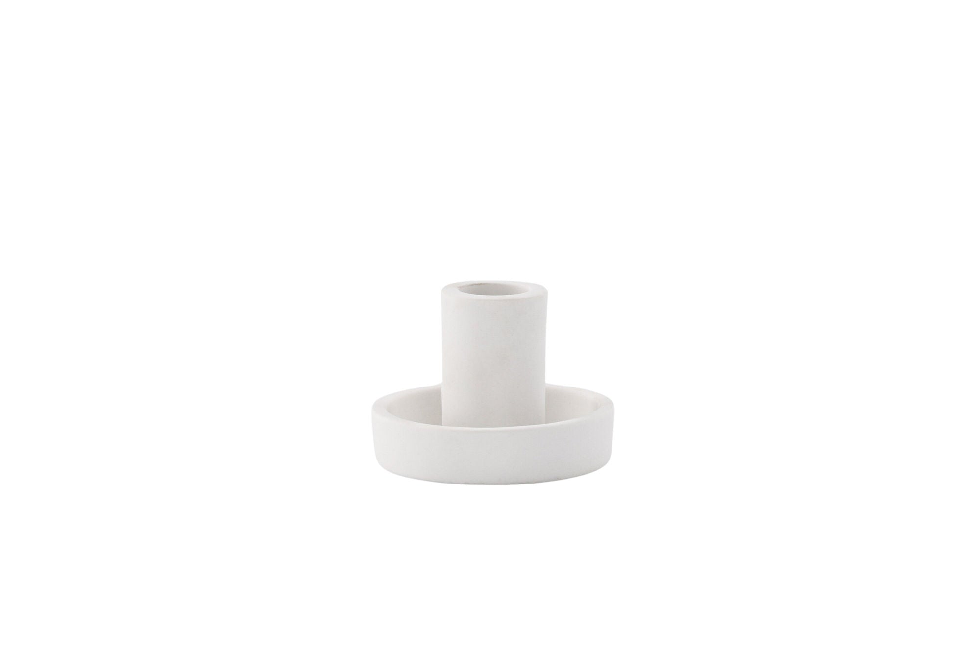 Venture Home Ceco Candlestick - White - W11*H6cm