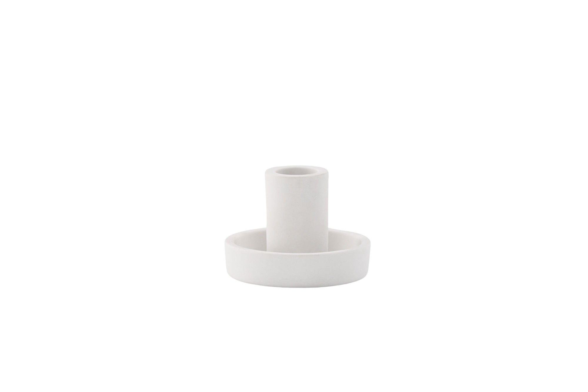Venture Home Ceco Candlestick - White - W11*H6cm