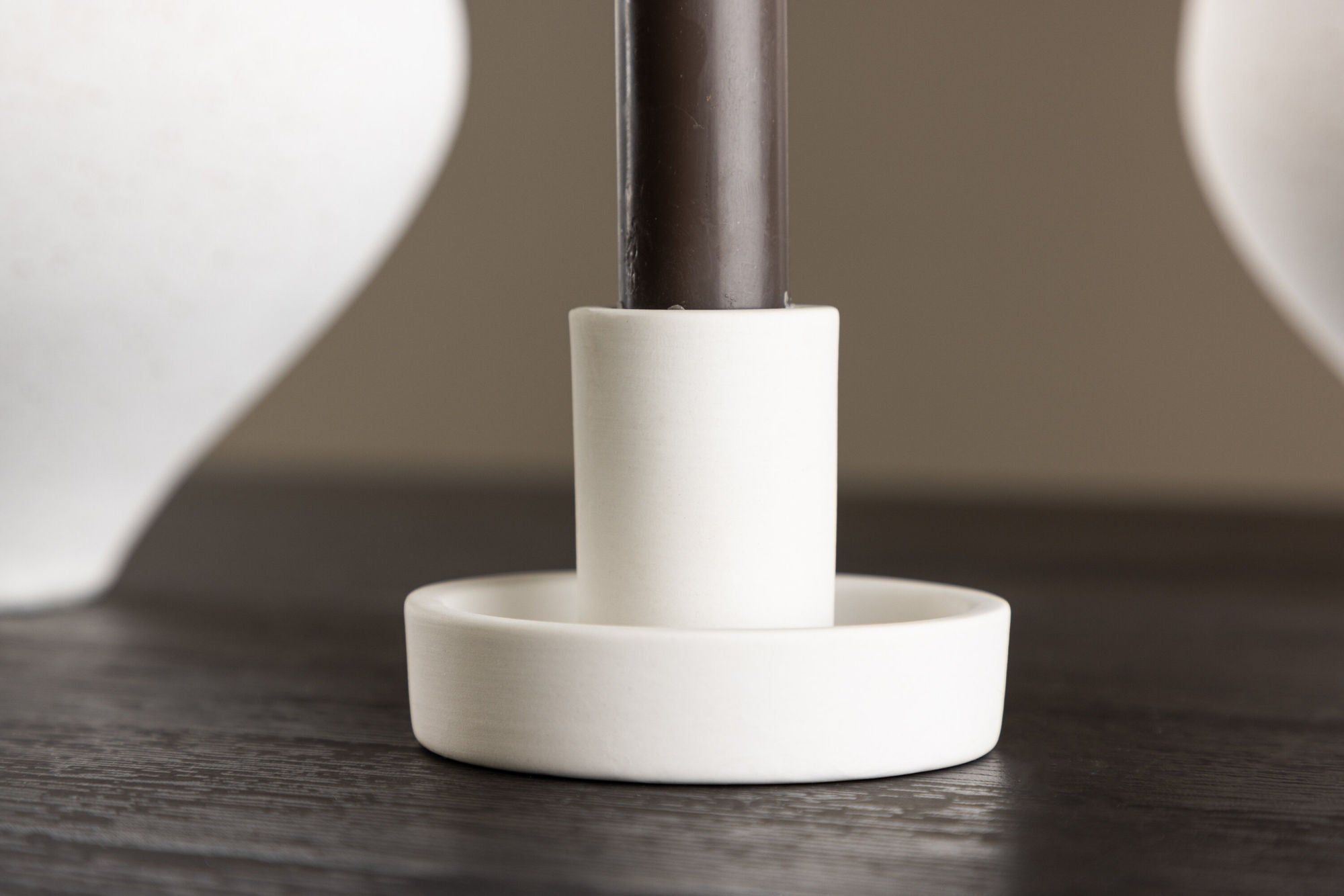 Venture Home Ceco Candlestick - White - W11*H6cm