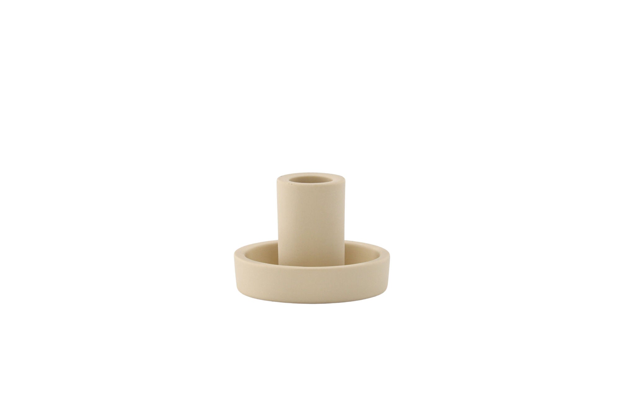 Venture Home Ceco Candlestick - Beige - W11*H6cm