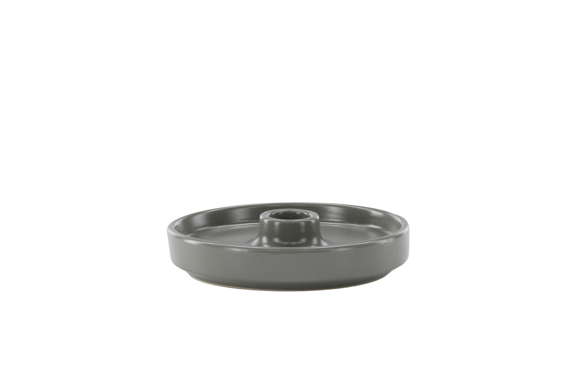 Venture Home Bette Candlestick - Grey - W13*H4cm