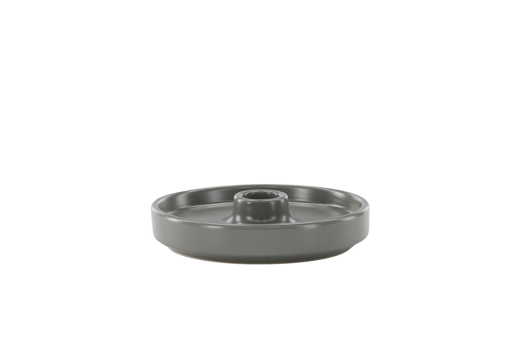 Venture Home Bette Candlestick - Grey - W13*H4cm