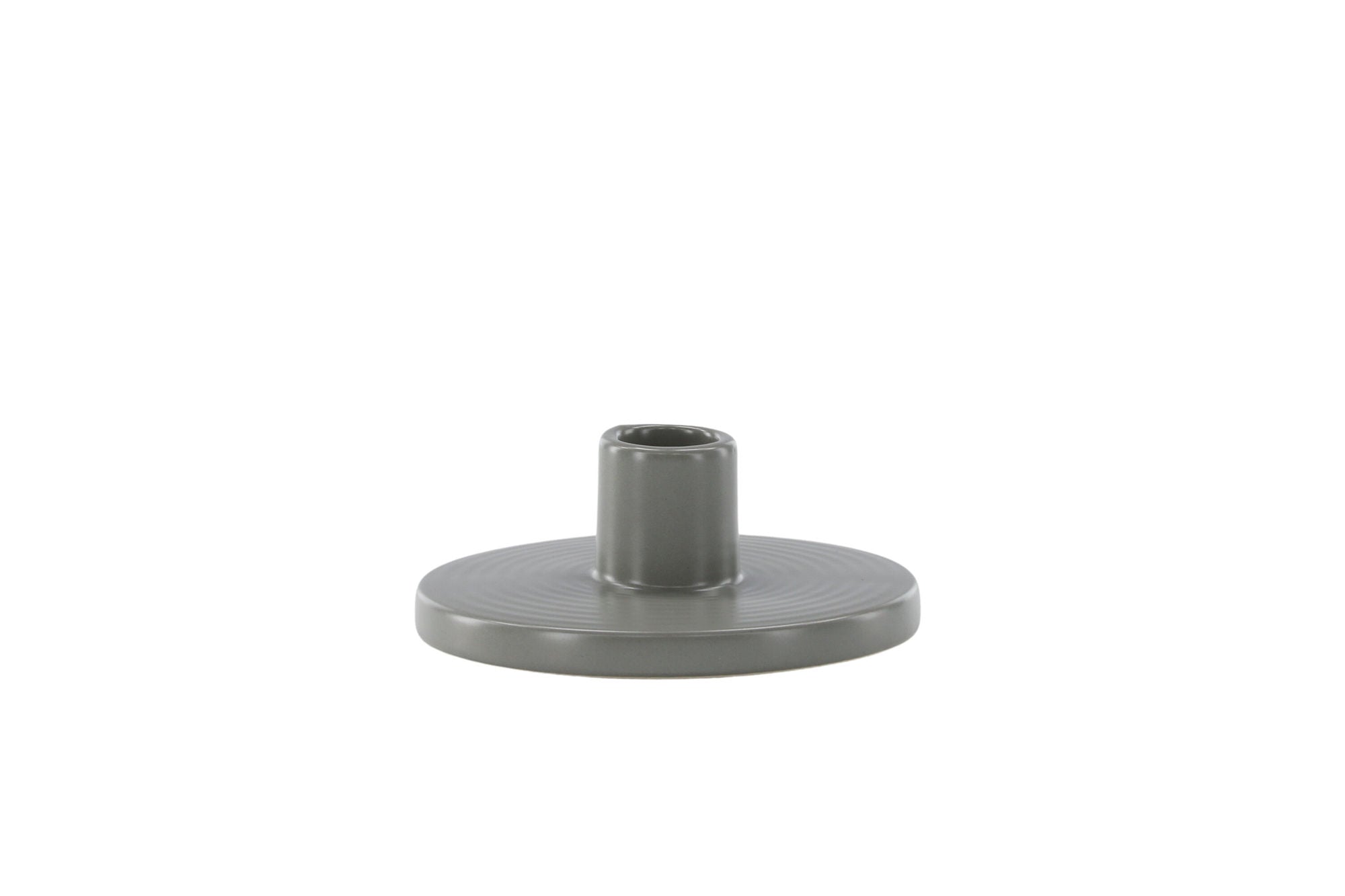 Venture Home Bette Candlestick -  Grey -  W12*H5cm