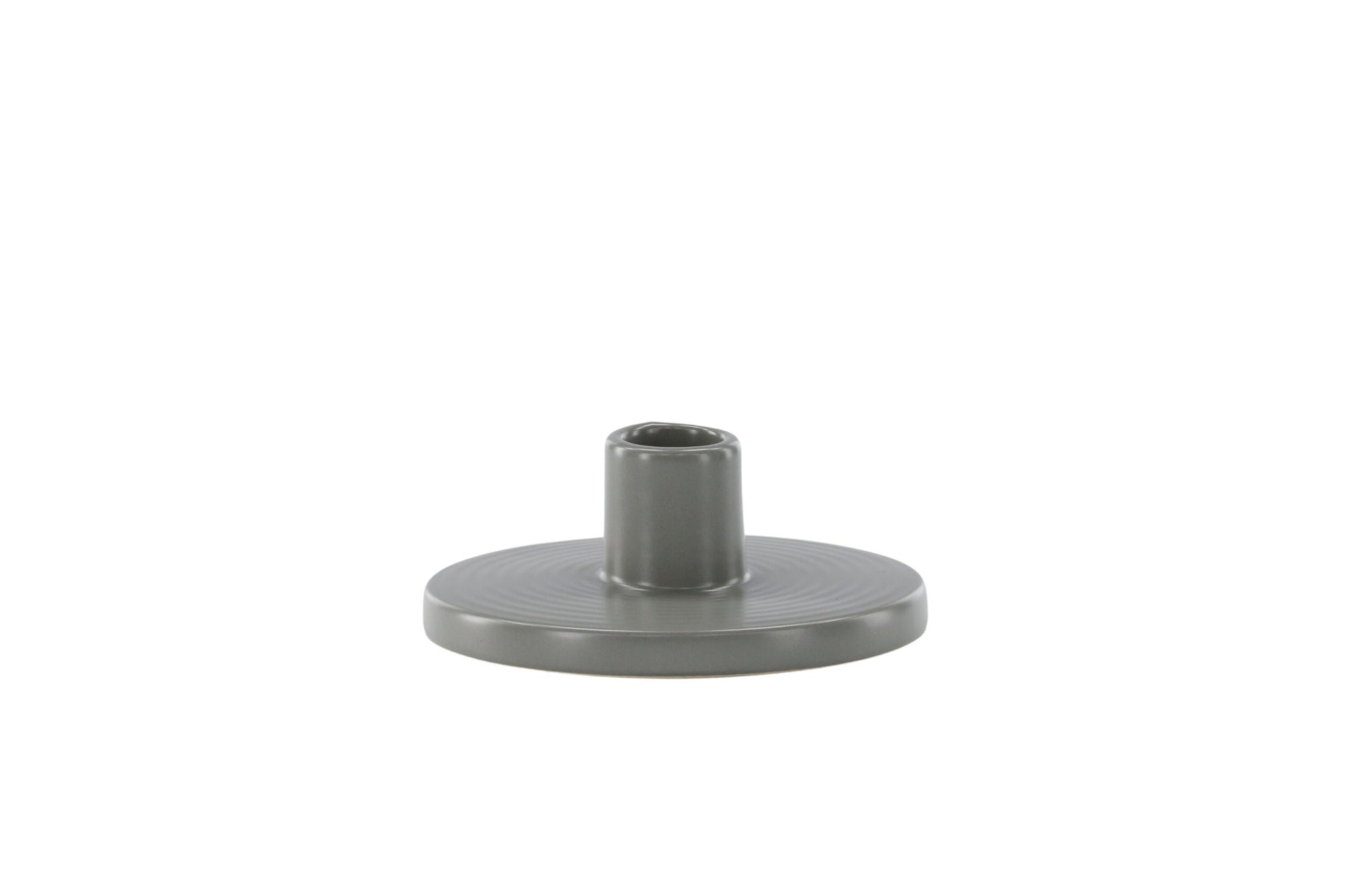 Venture Home Bette Candlestick -  Grey -  W12*H5cm