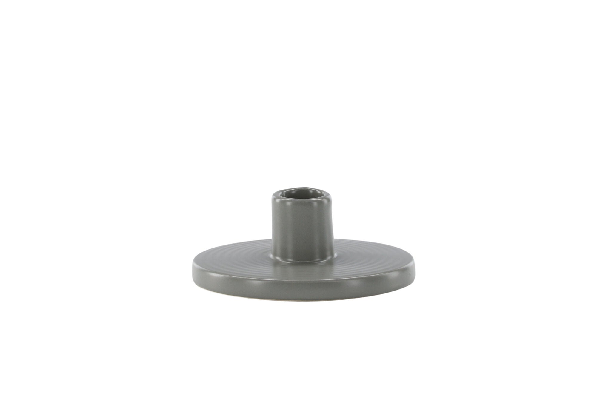 Venture Home Bette Candlestick -  Grey -  W12*H5cm