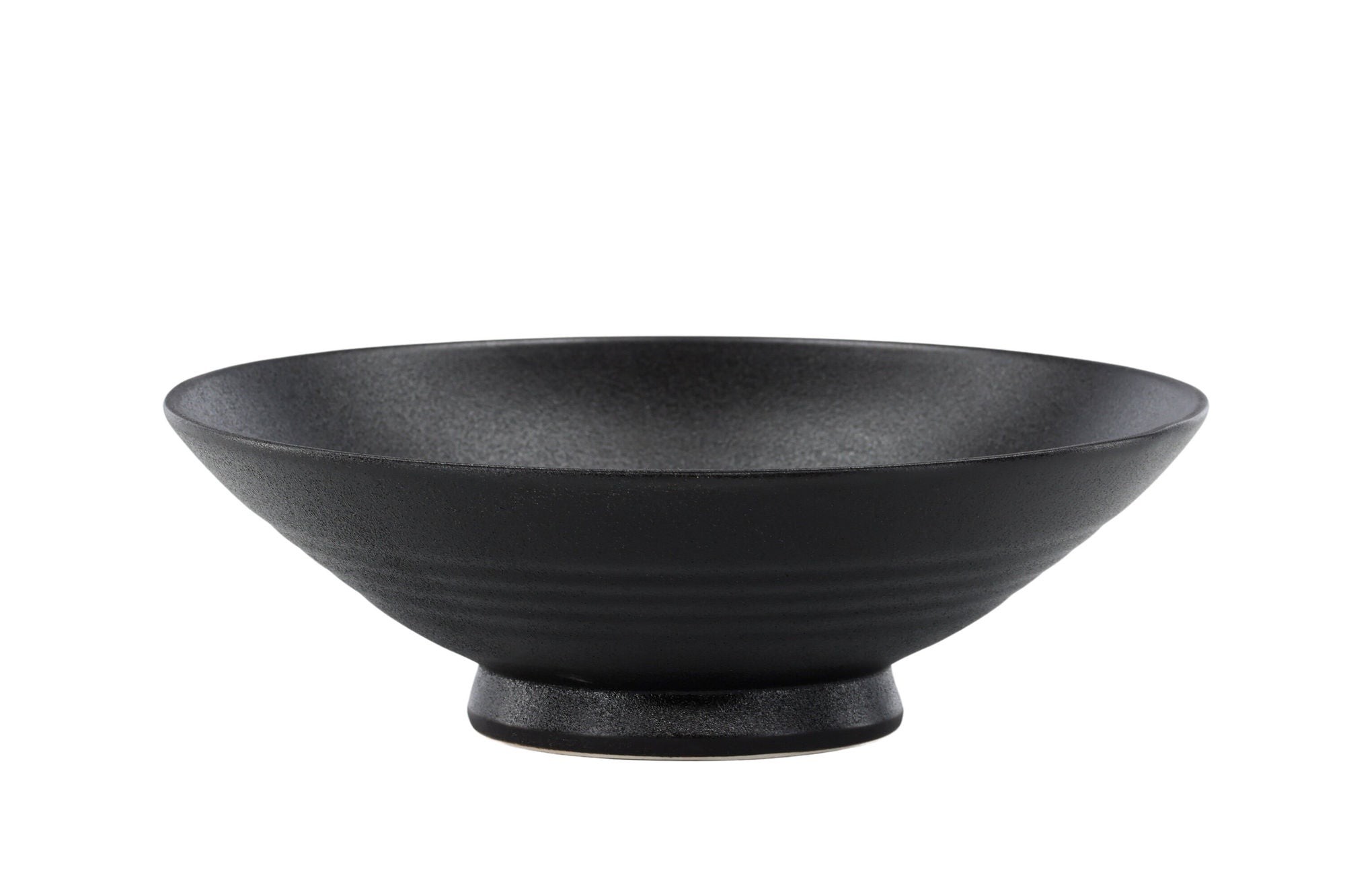 Venture Home Wabi Sabi Bowl 2-pack - Matte Black - 25*8cm