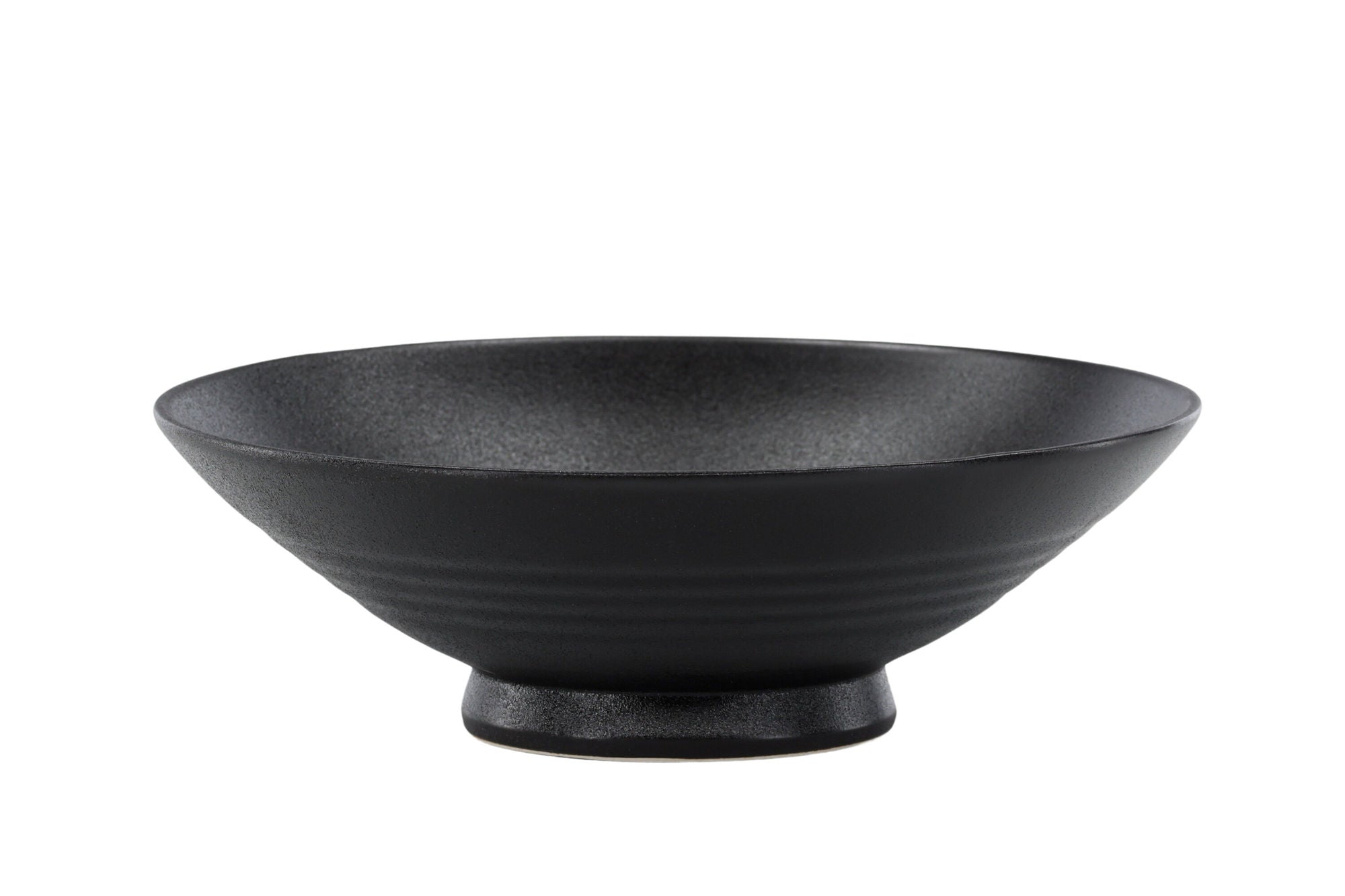 Venture Home Wabi Sabi Bowl 2-pack - Matte Black - 25*8cm