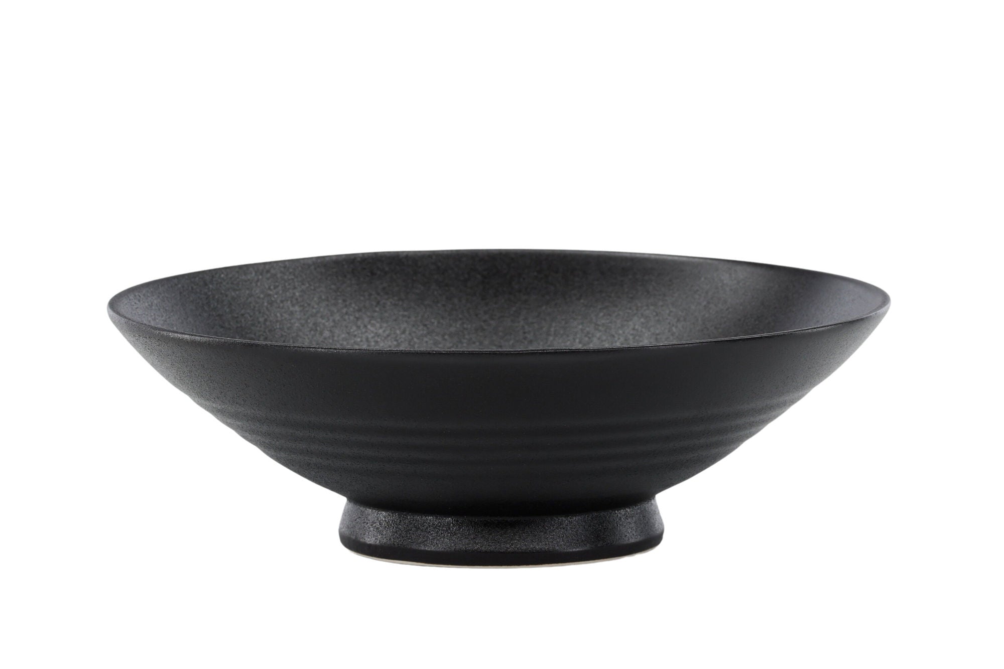 Venture Home Wabi Sabi Bowl 2-pack - Matte Black - 25*8cm