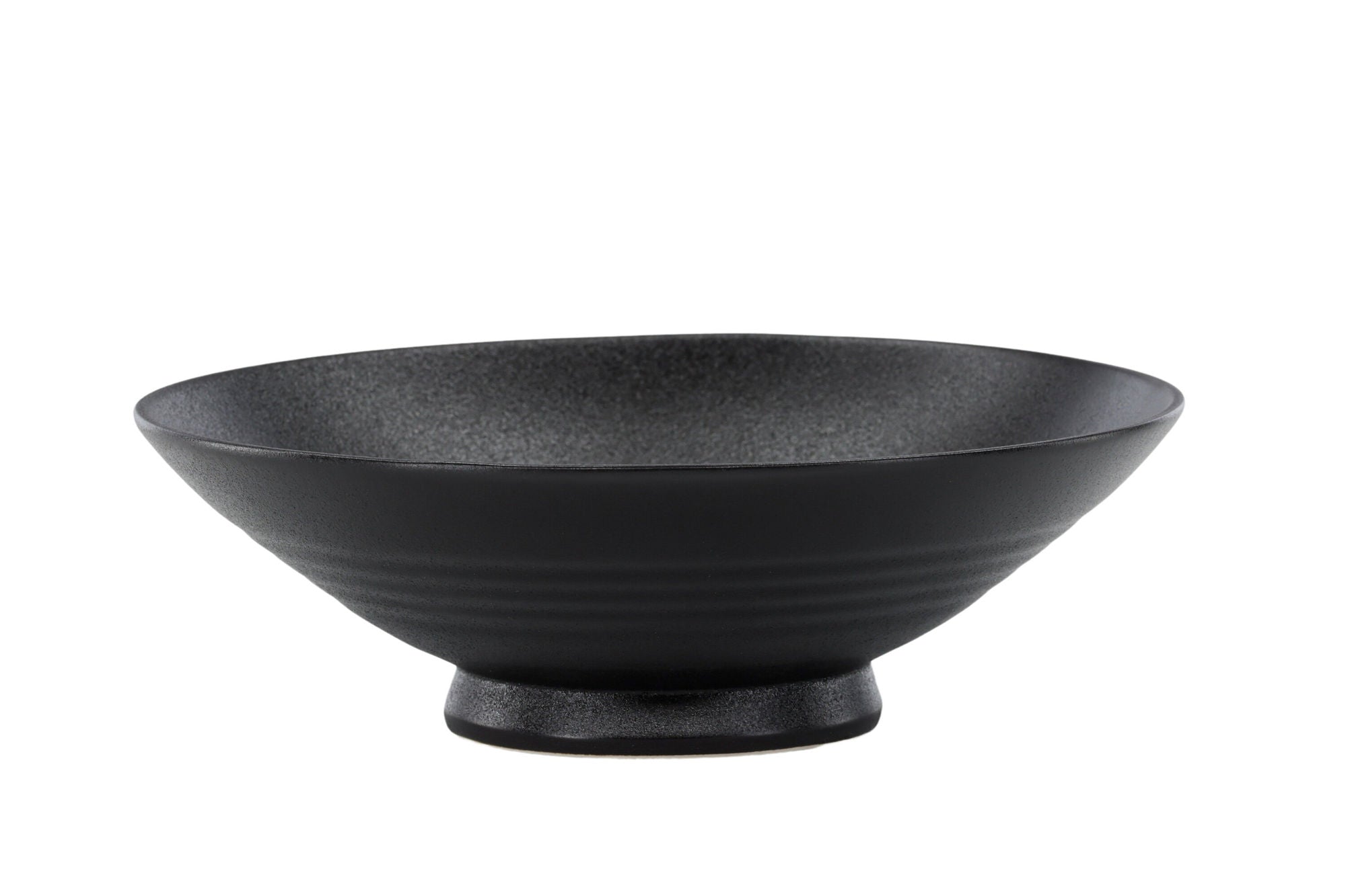 Venture Home Wabi Sabi Bowl 2-pack - Matte Black - 25*8cm