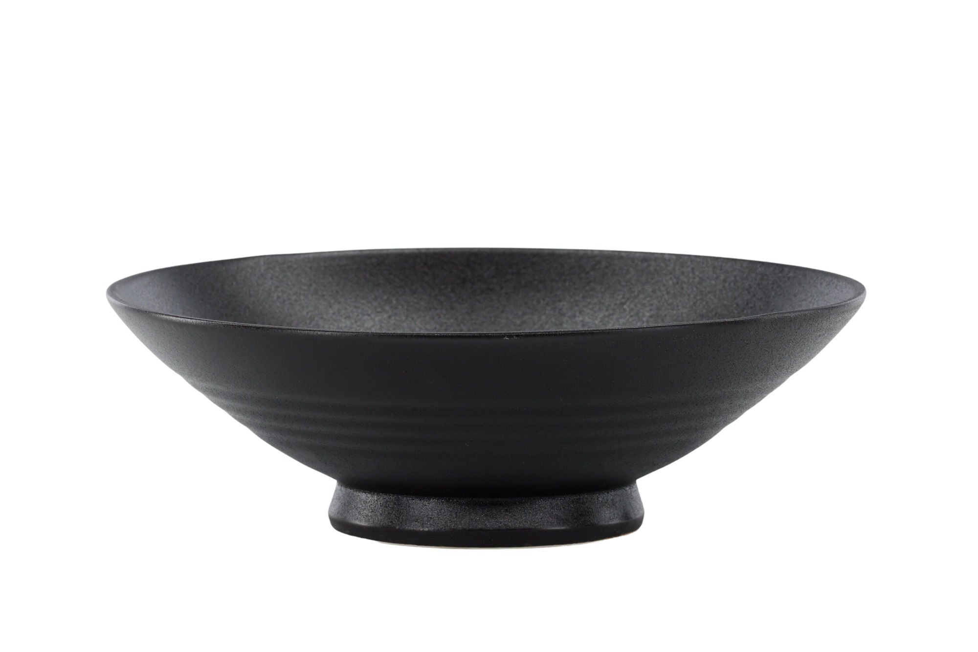 Venture Home Wabi Sabi Bowl 2-pack - Matte Black - 25*8cm