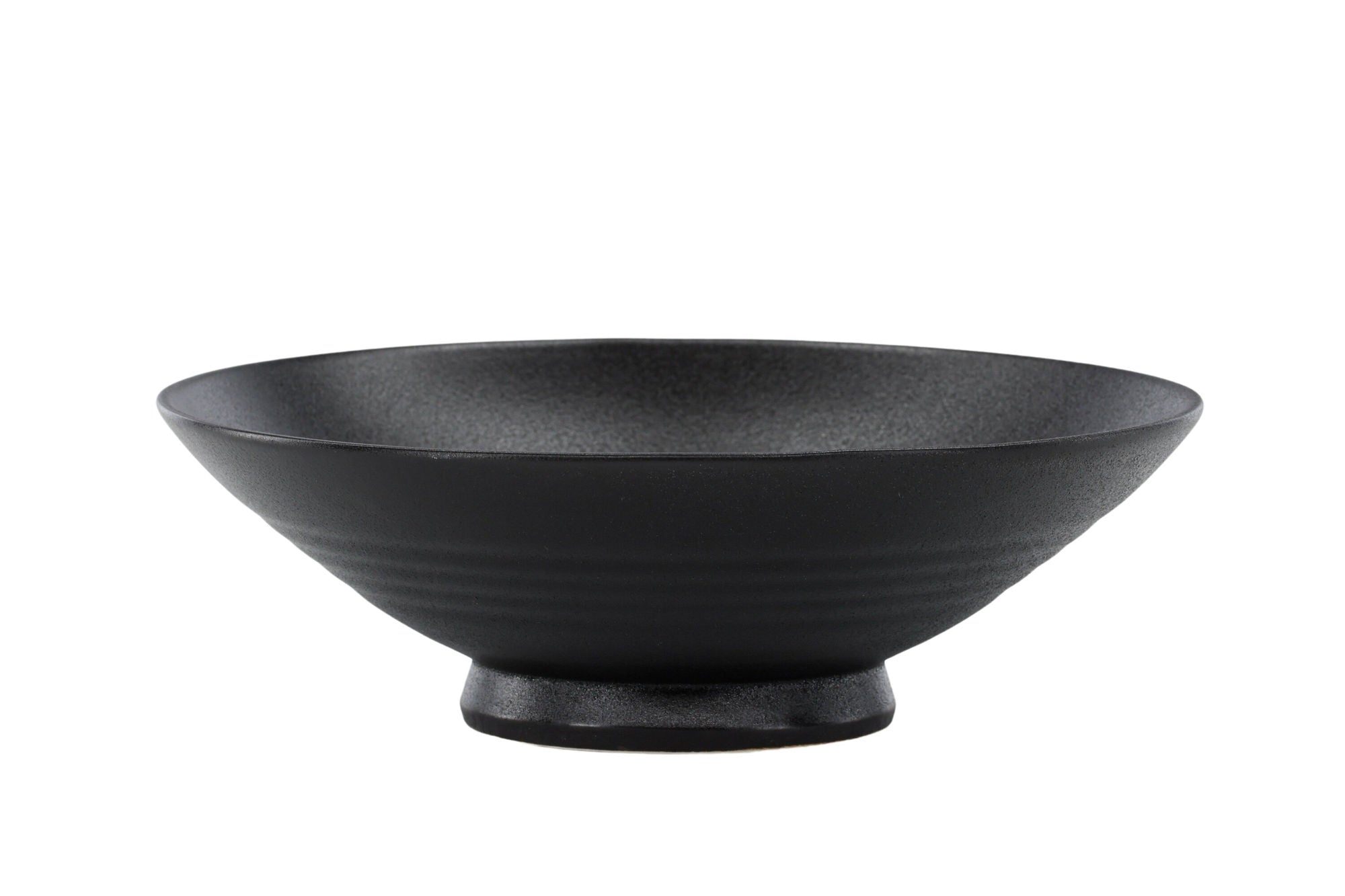 Venture Home Wabi Sabi Bowl 2-pack - Matte Black - 25*8cm
