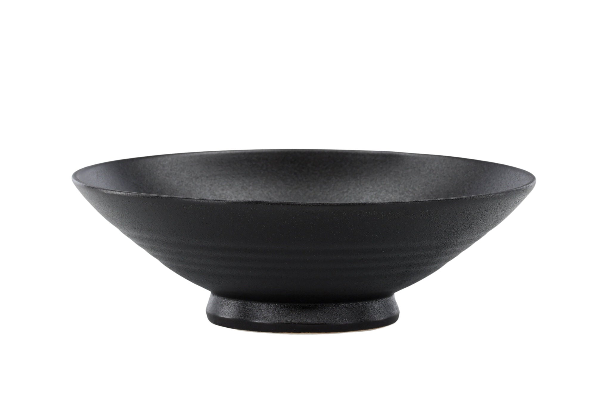 Venture Home Wabi Sabi Bowl 2-pack - Matte Black - 25*8cm