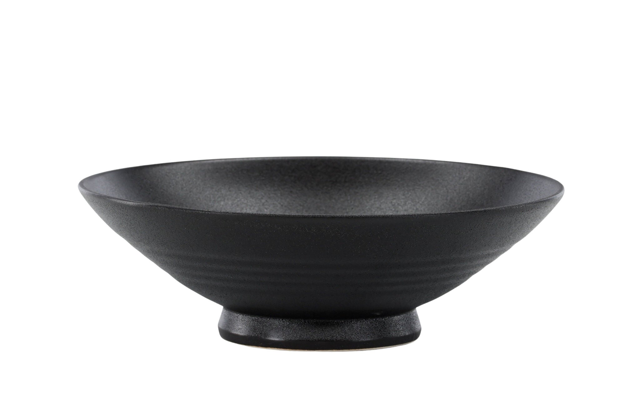 Venture Home Wabi Sabi Bowl 2-pack - Matte Black - 25*8cm