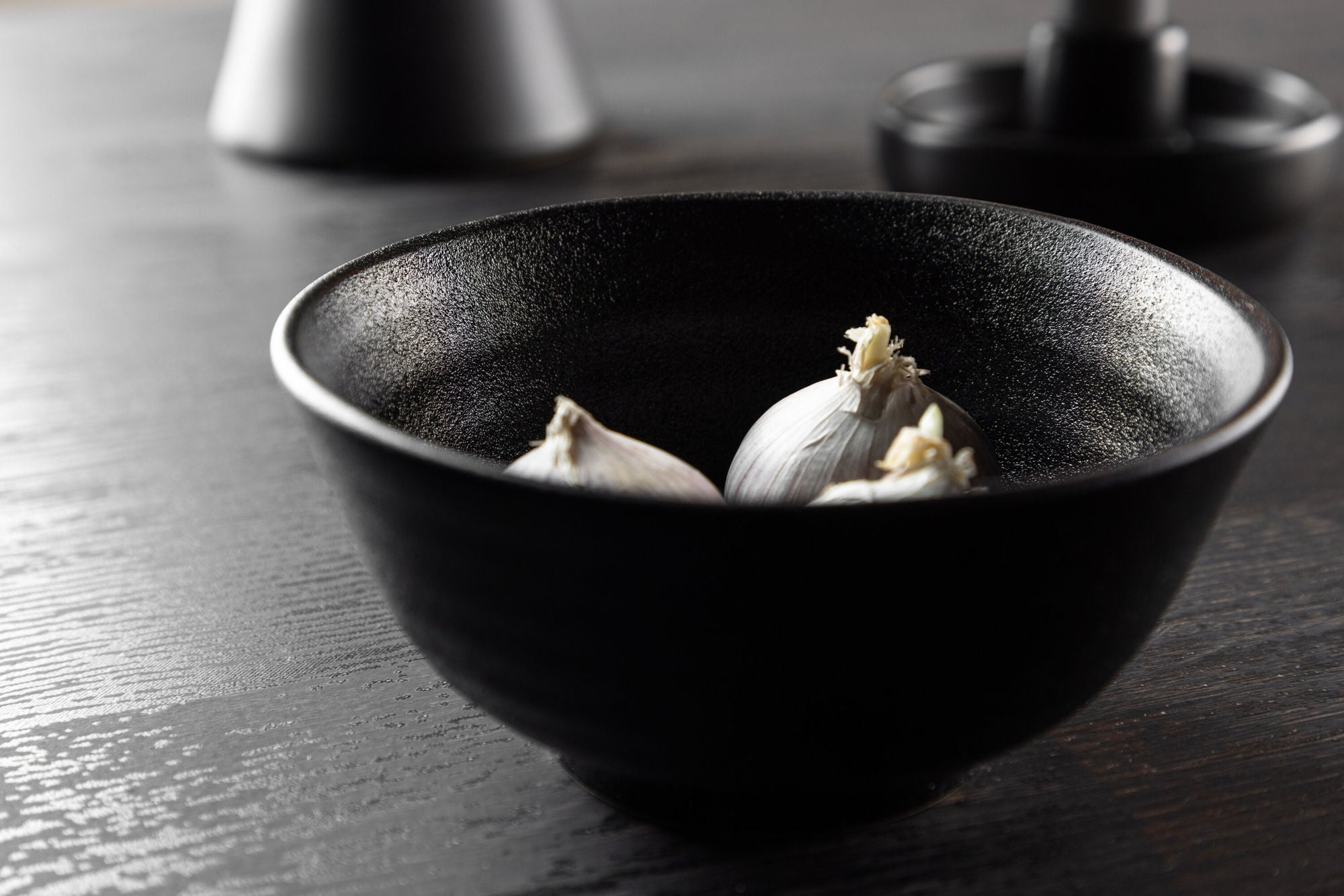 Venture Home Wabi Sabi Bowl 2-pack - Matte Black - 12*6cm