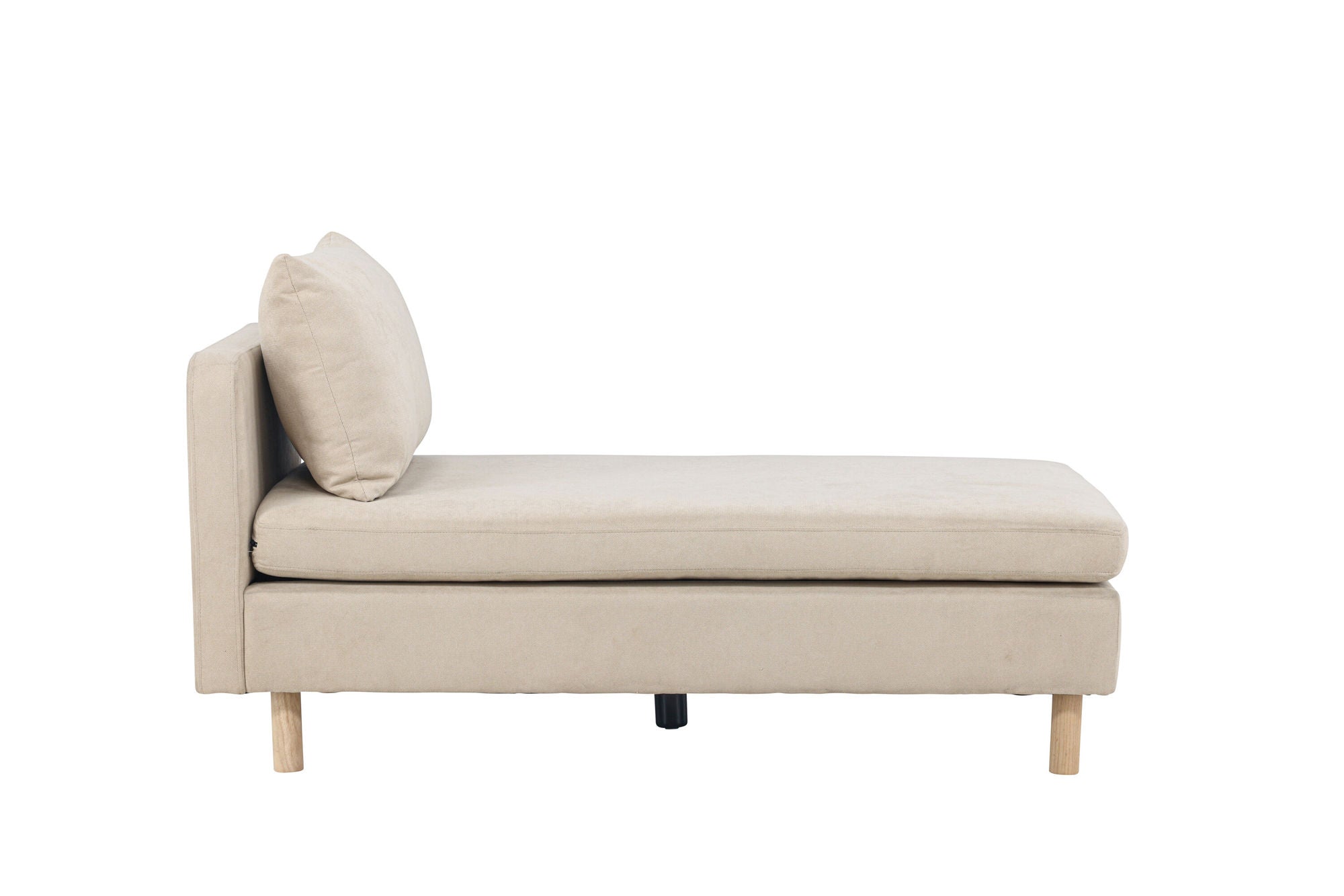 Venture Home Zero Daybed - Woodlook / Beige Fabric