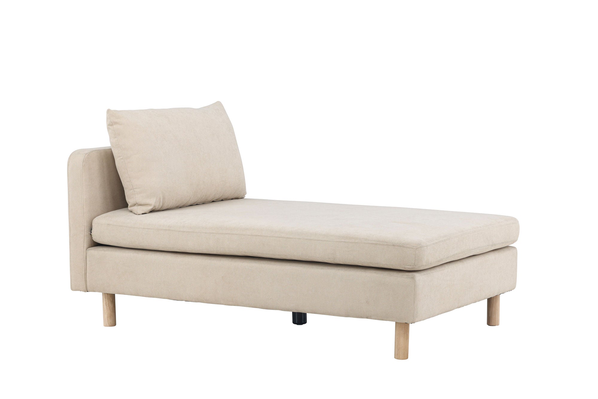 Venture Home Zero Daybed - Woodlook / Beige Fabric