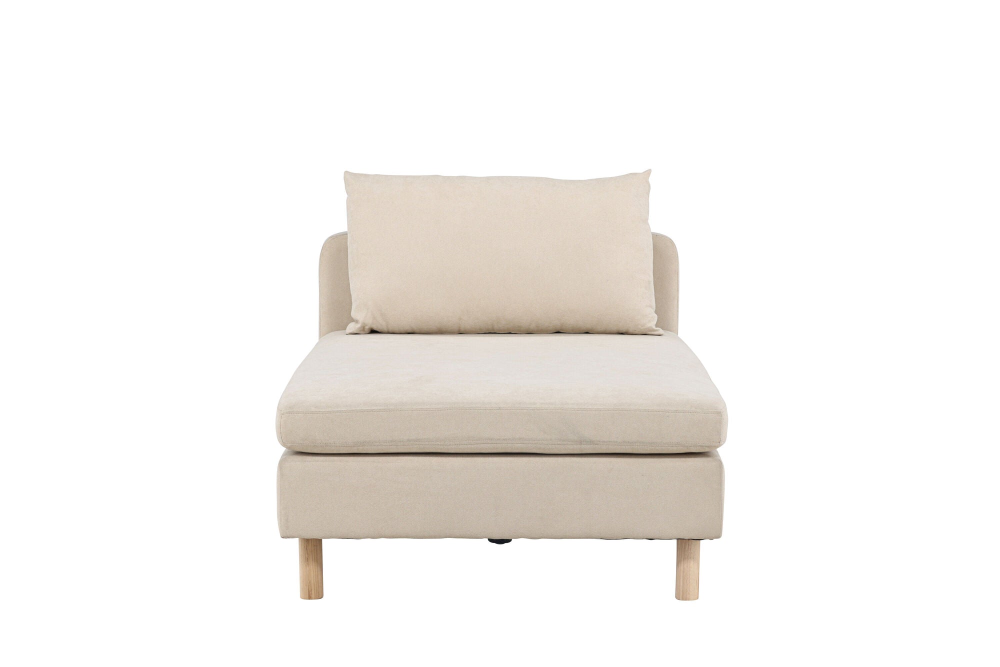 Venture Home Zero Daybed - Woodlook / Beige Fabric