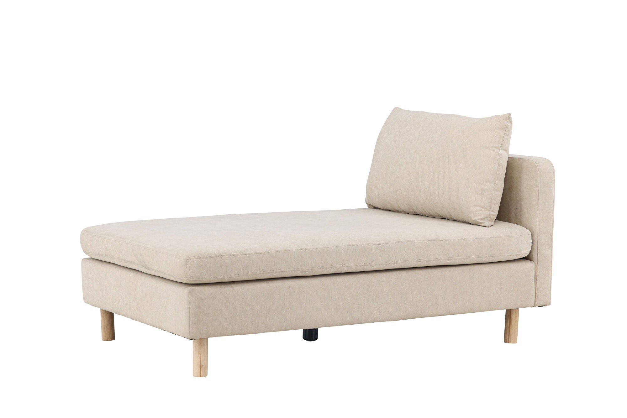 Venture Home Zero Daybed - Woodlook / Beige Fabric