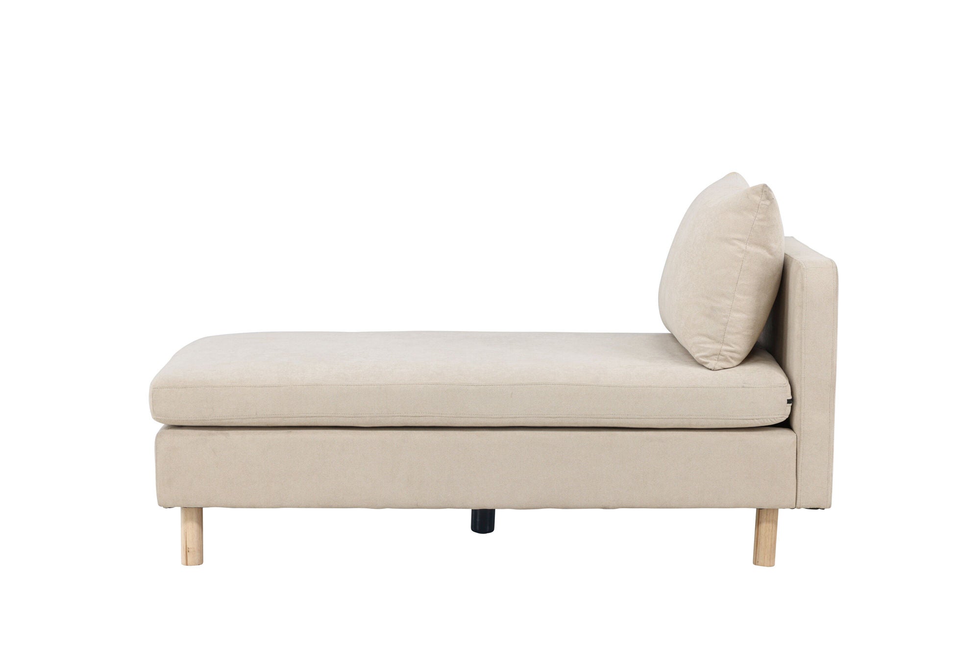 Venture Home Zero Daybed - Woodlook / Beige Fabric