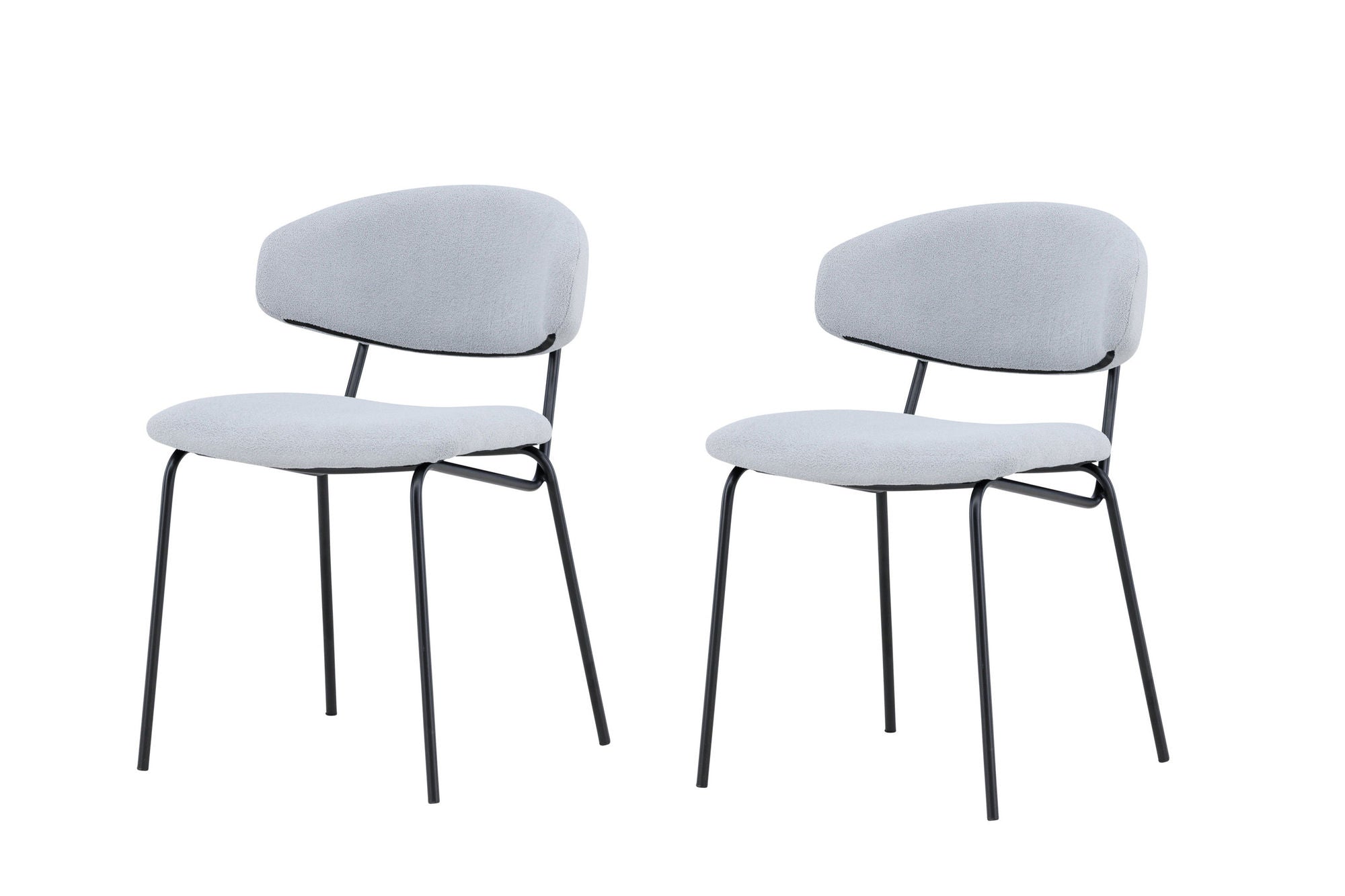 Venture Home Chico Spisebordsstol 2-pack - Black / Light blue