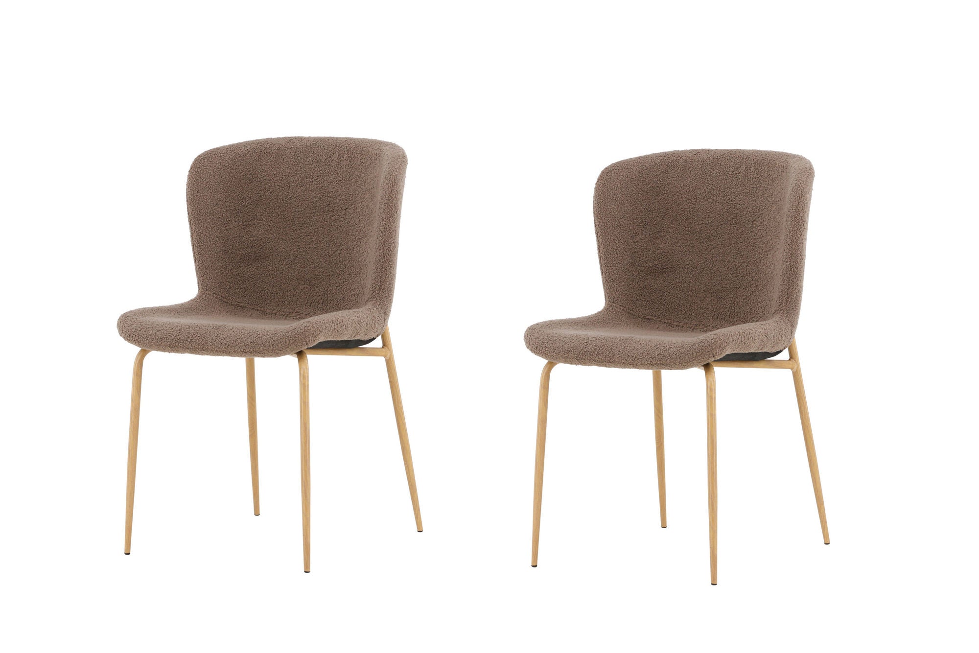 Venture Home Modesto Spisebordsstol 2-pack - Mocca / Brown boucle