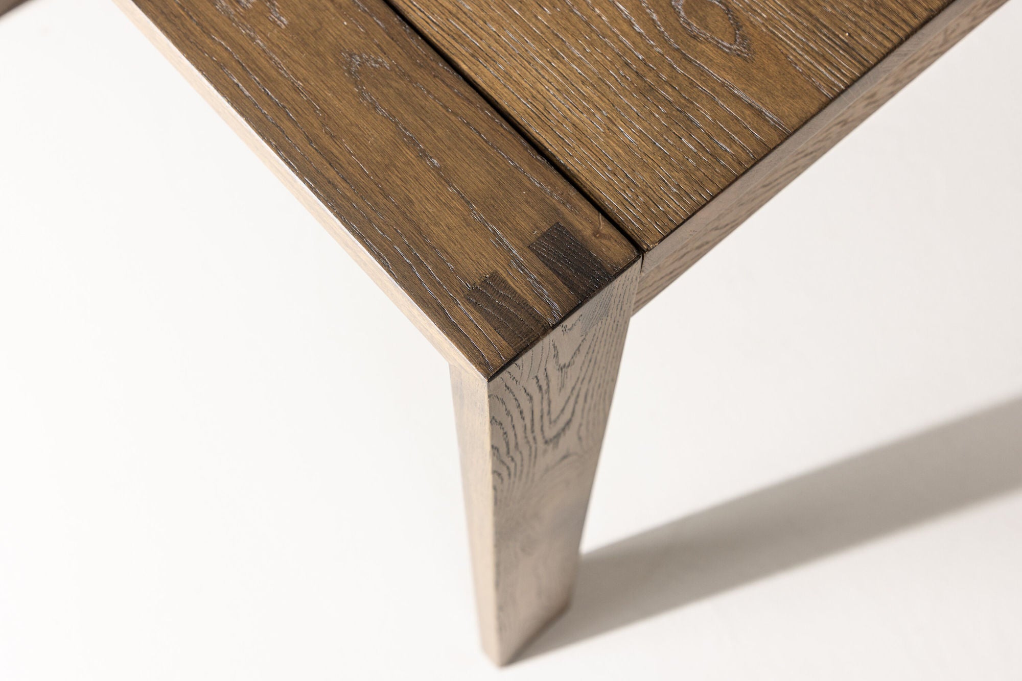 Vind Slider Extention bord - Smoked Oak - 170+40+40cm