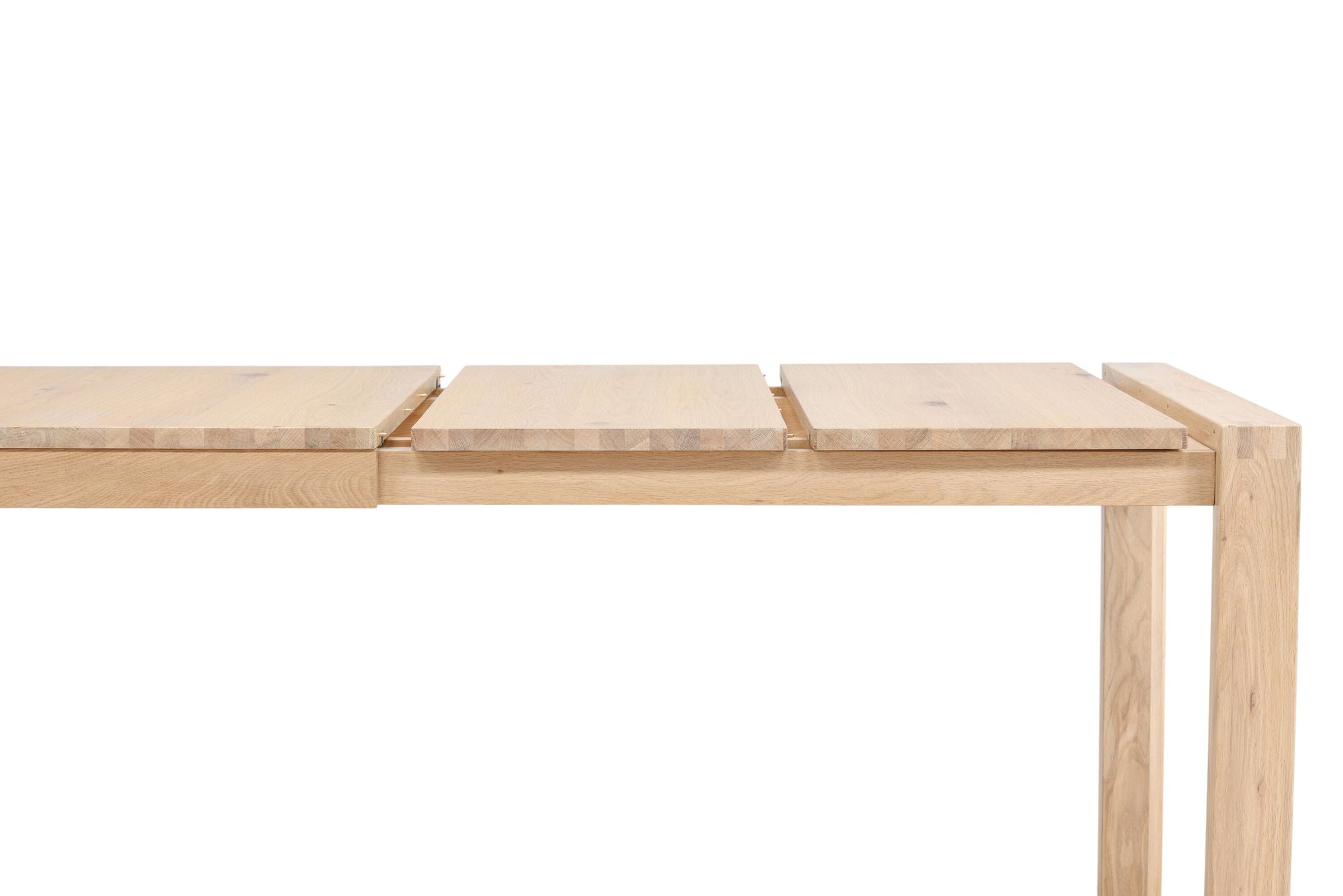 Vind Slider Extention bord - White Wash - 170+40+40cm