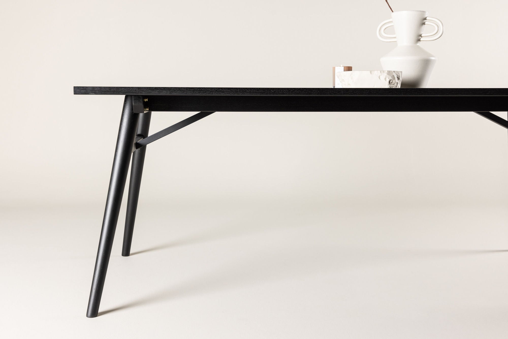 Venture Home Sleek Extentionbord Black Brushed - 190*95