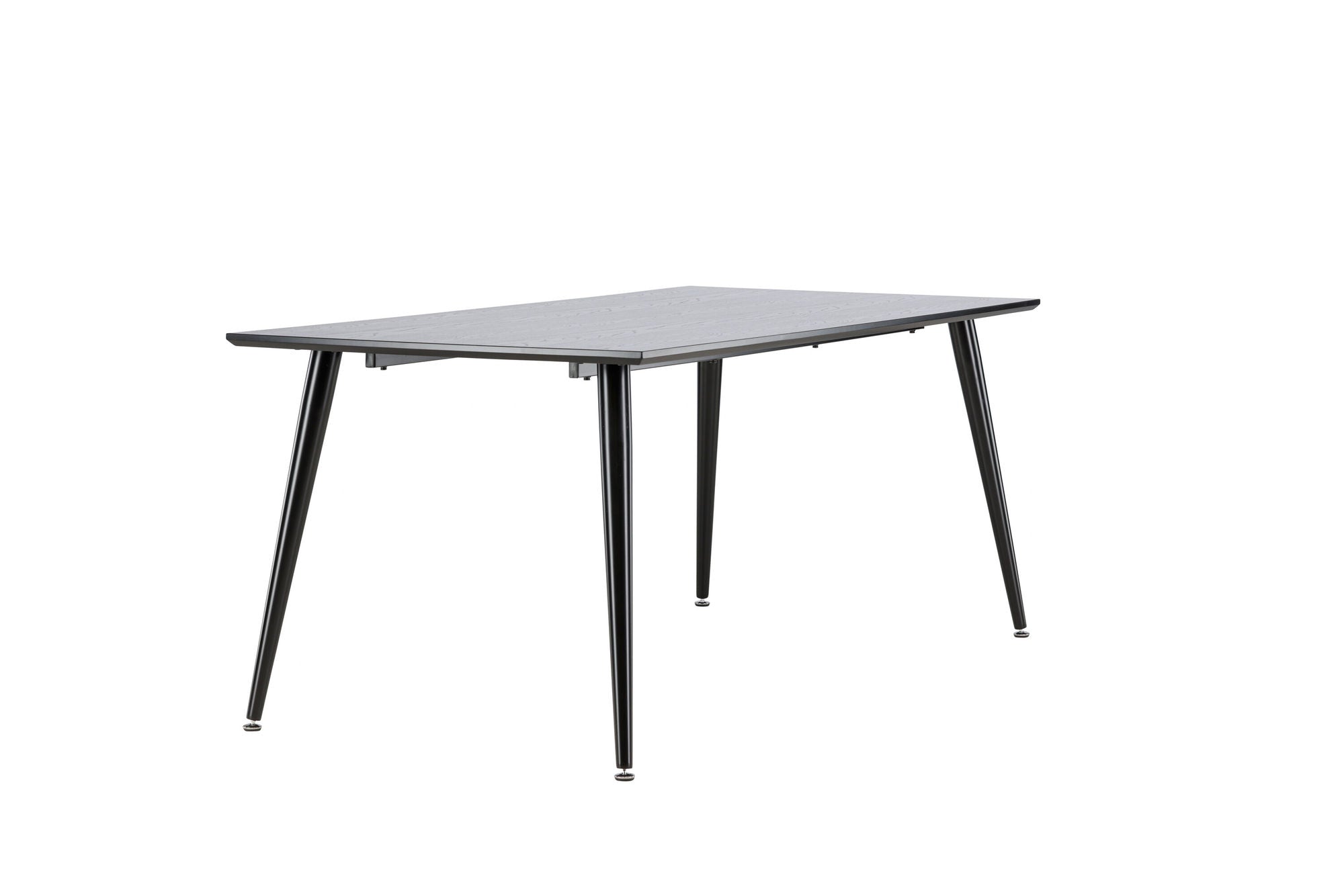 Venture Home Dipp spisebord - 180*90cm - Black Veneer / all black legs