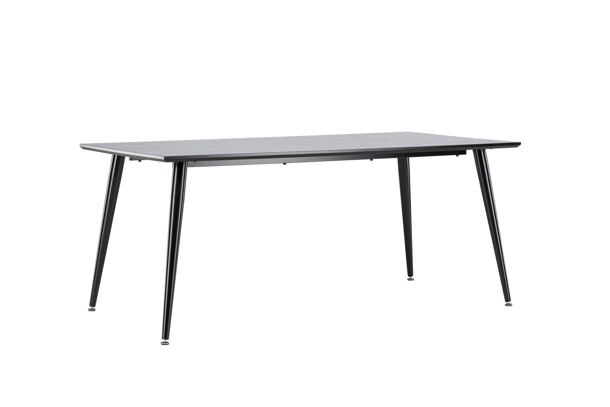 Venture Home Dipp spisebord - 180*90cm - Black Veneer / all black legs