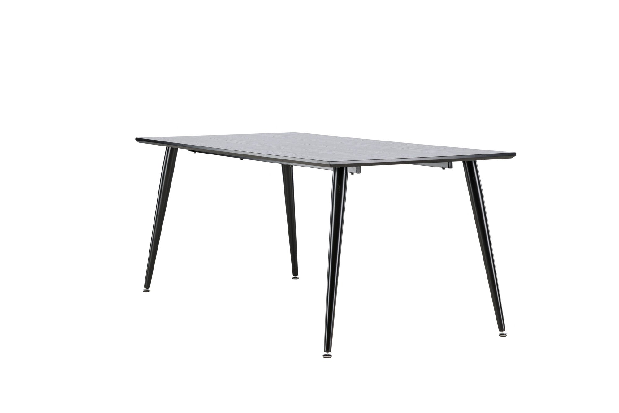 Venture Home Dipp spisebord - 180*90cm - Black Veneer / all black legs