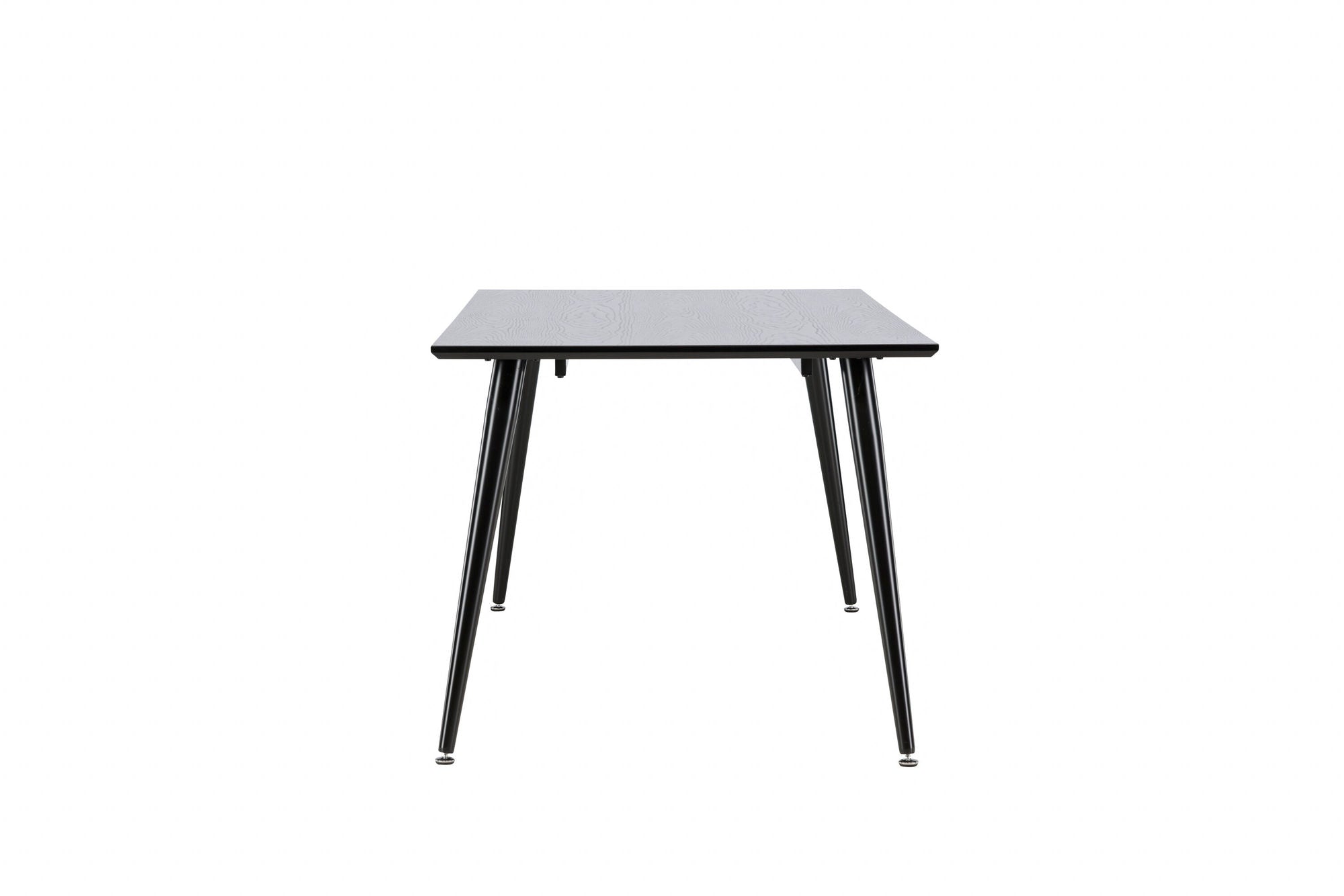 Venture Home Dipp spisebord - 180*90cm - Black Veneer / all black legs