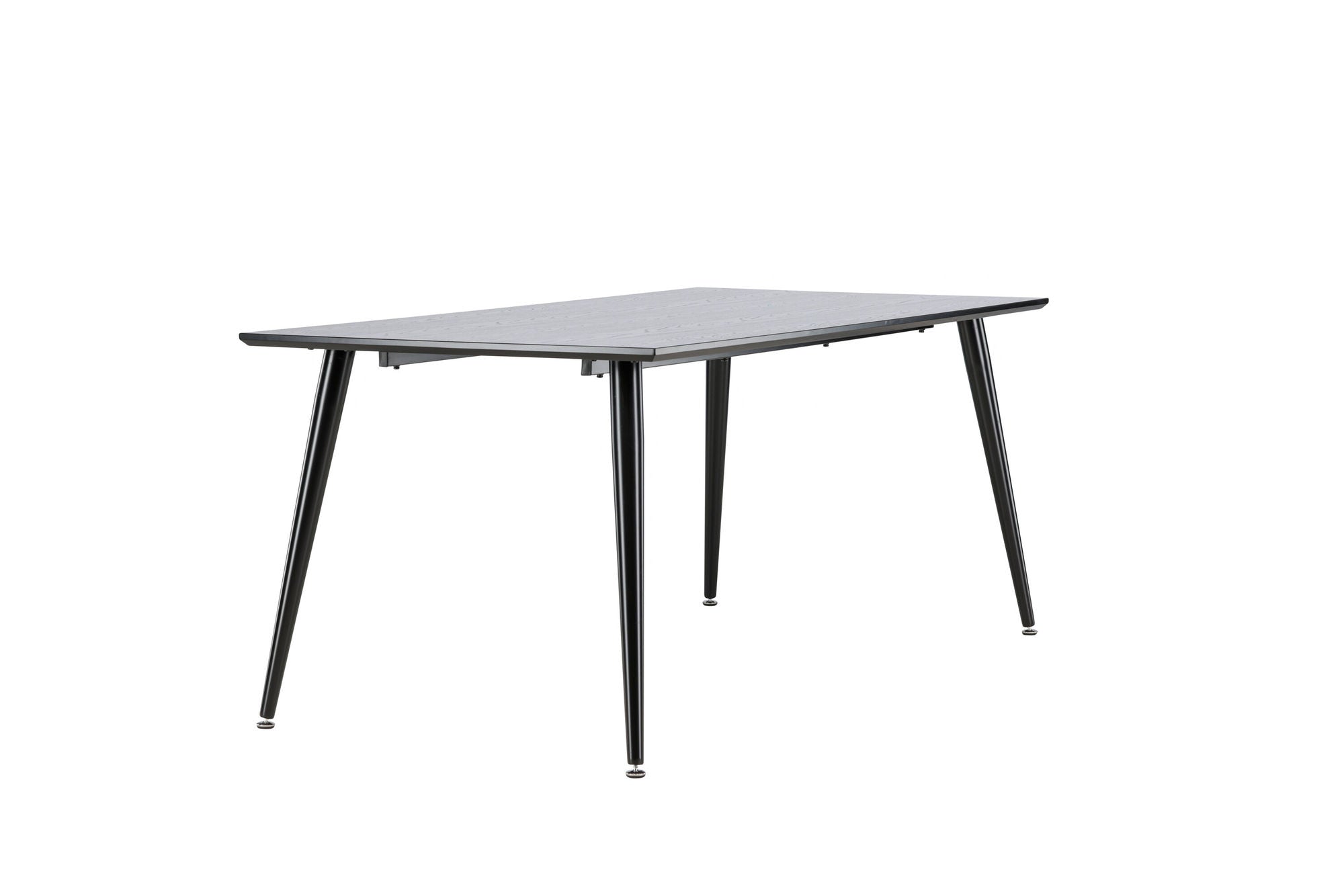 Venture Home Dipp spisebord - 180*90cm - Black Veneer / all black legs
