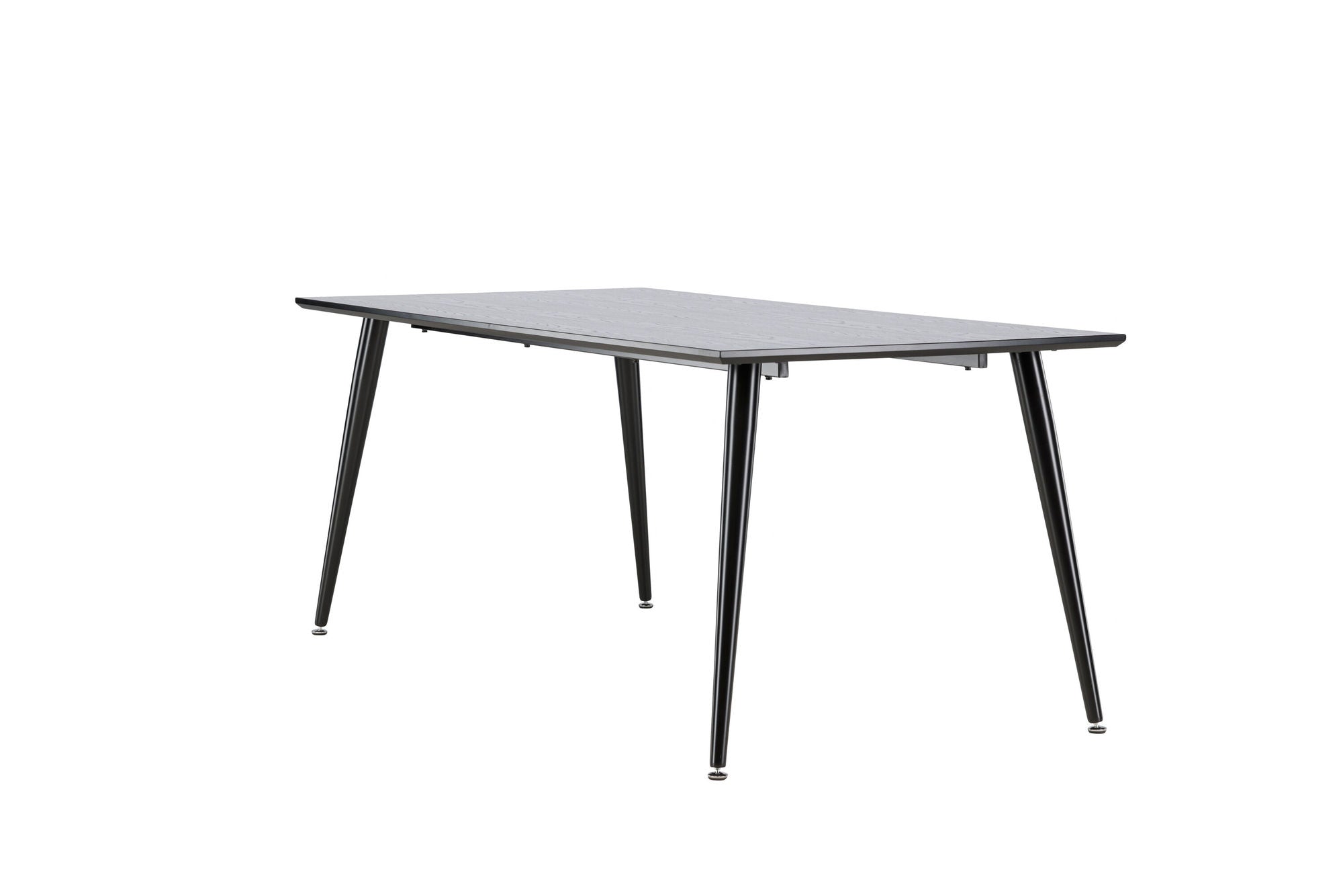 Venture Home Dipp spisebord - 180*90cm - Black Veneer / all black legs