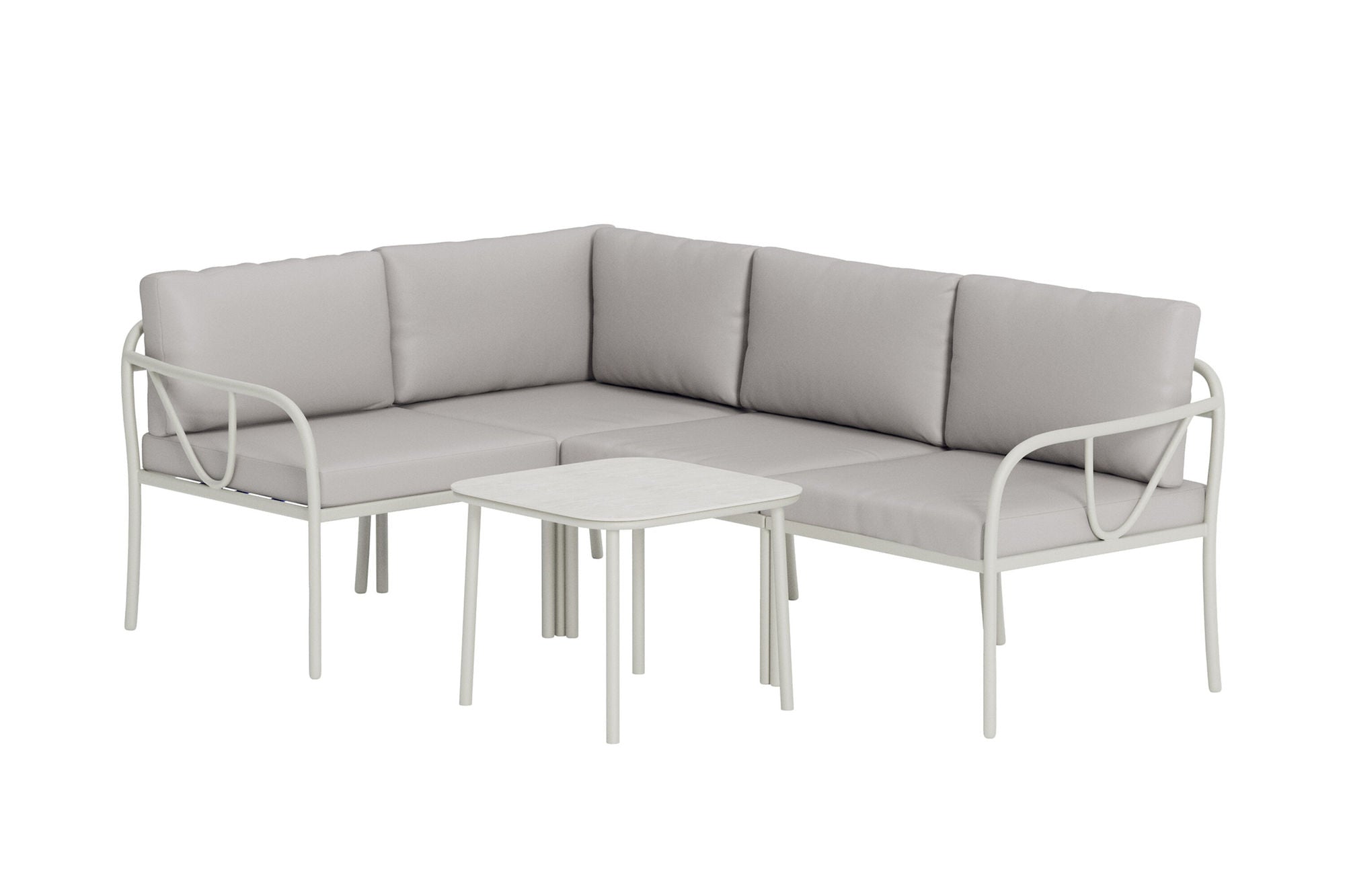 Venture Home Hydra hjørne Sofa Set - Greige / Beige