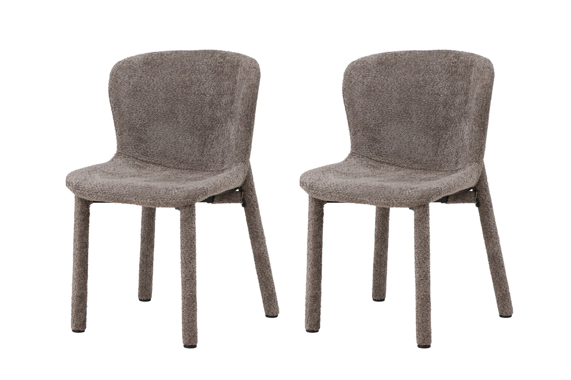 Venture Home Astoria Spisebordsstol 2-pack - Brown Boucle