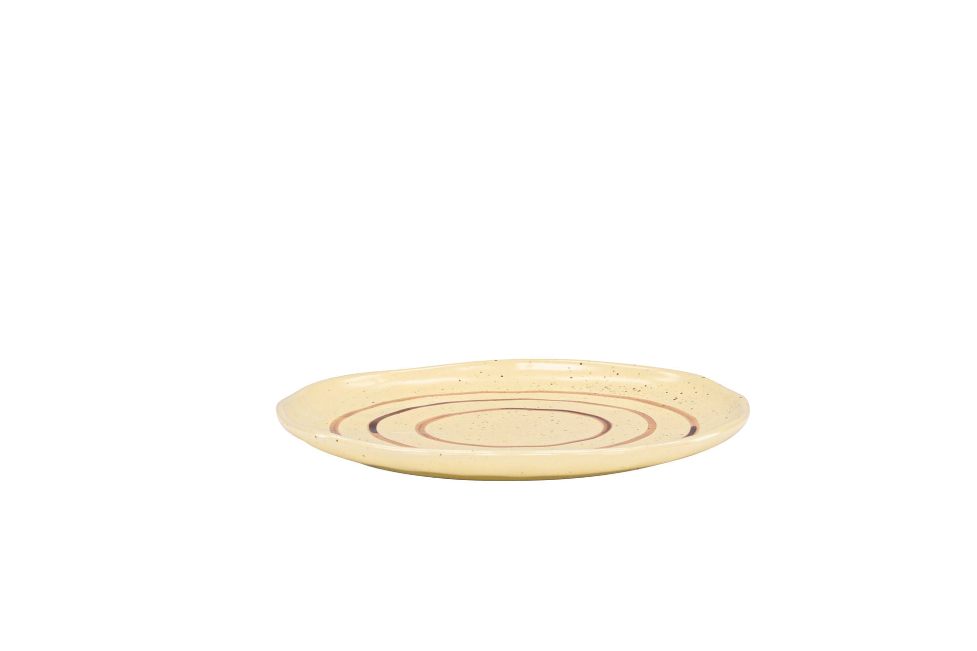Venture Home Kutie Saucer 2-pack - Beige/brown - 16cm