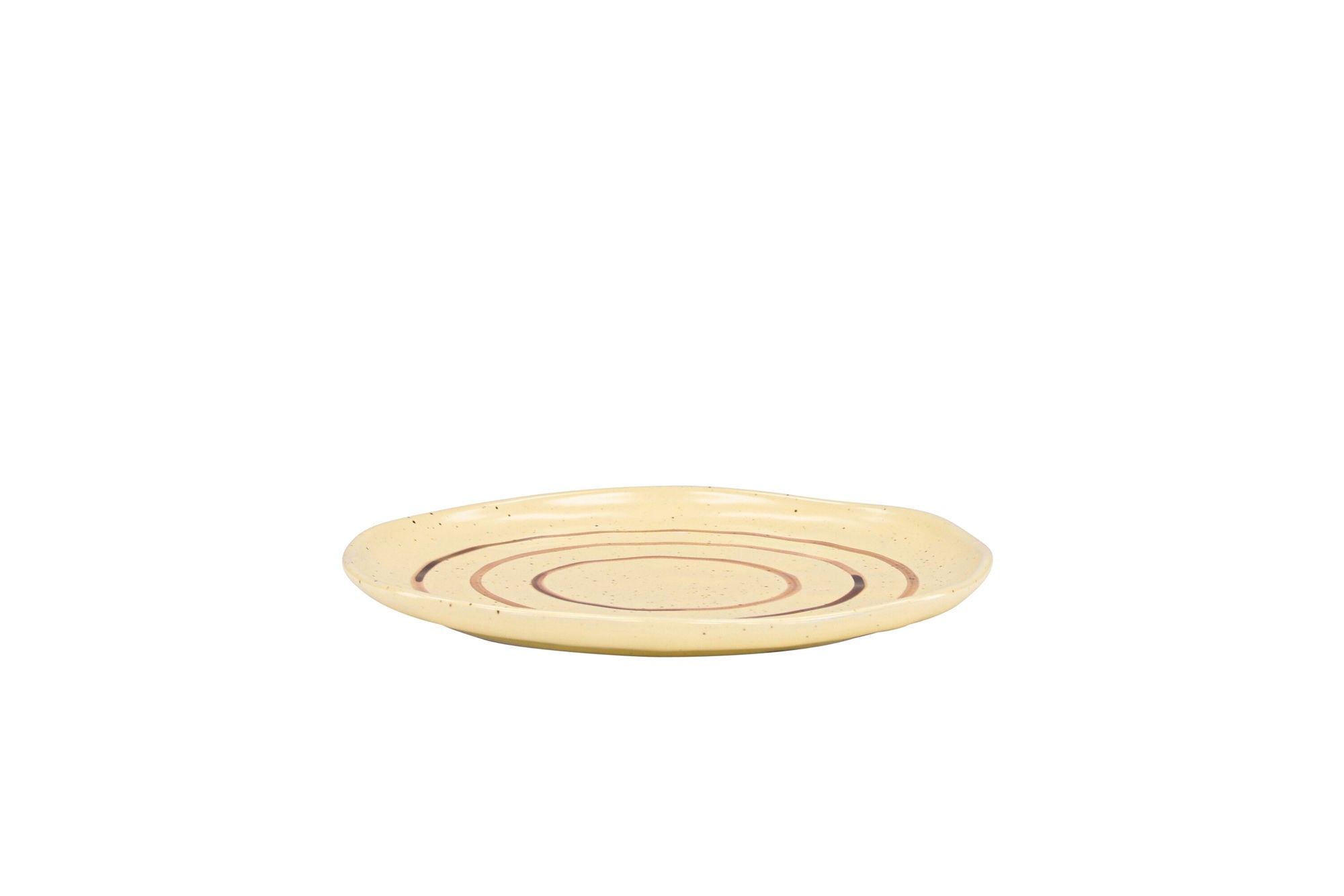 Venture Home Kutie Saucer 2-pack - Beige/brown - 16cm
