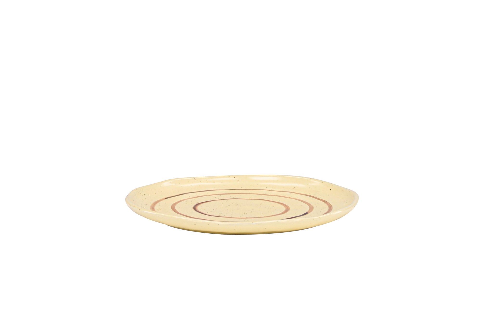 Venture Home Kutie Saucer 2-pack - Beige/brown - 16cm