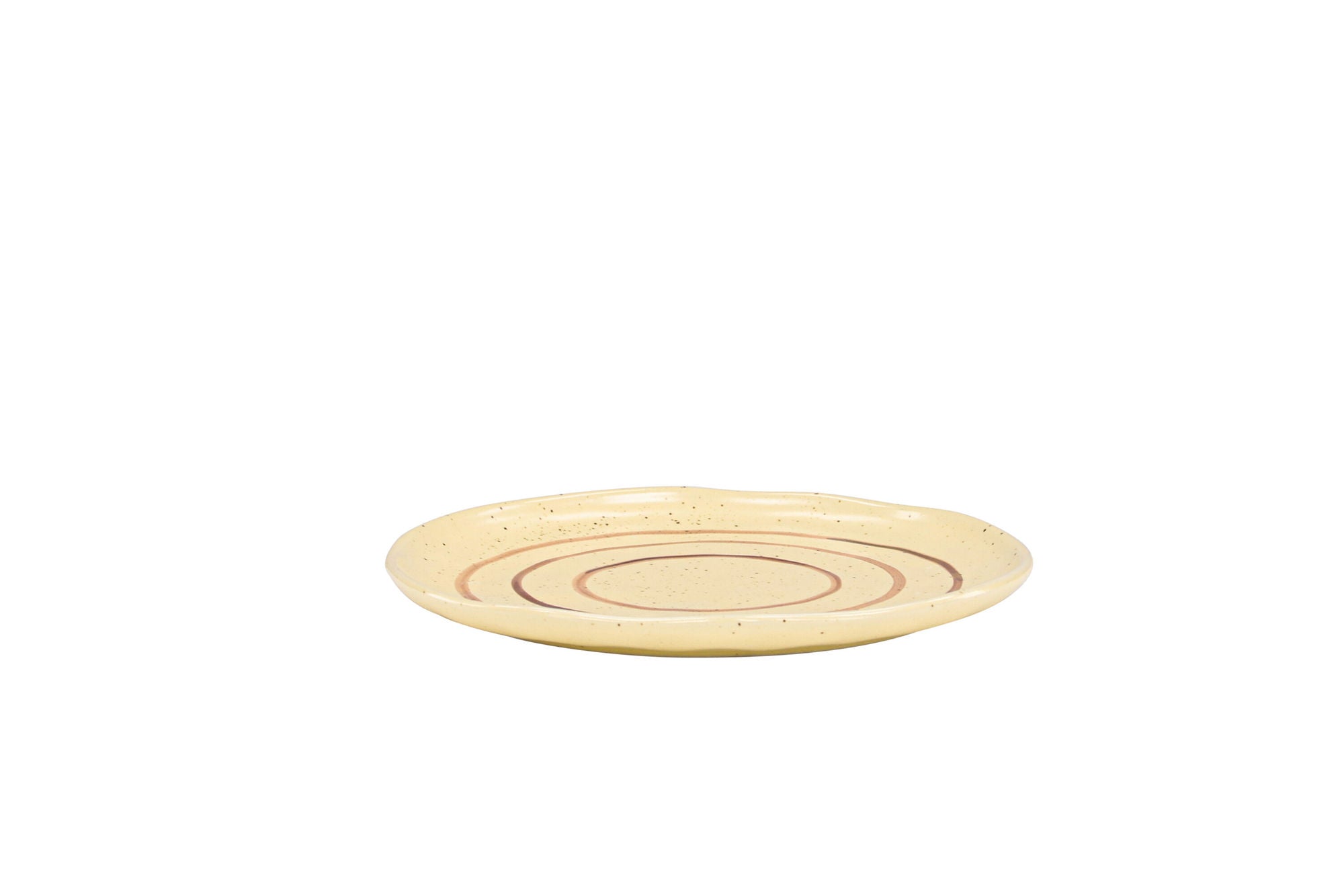 Venture Home Kutie Saucer 2-pack - Beige/brown - 16cm