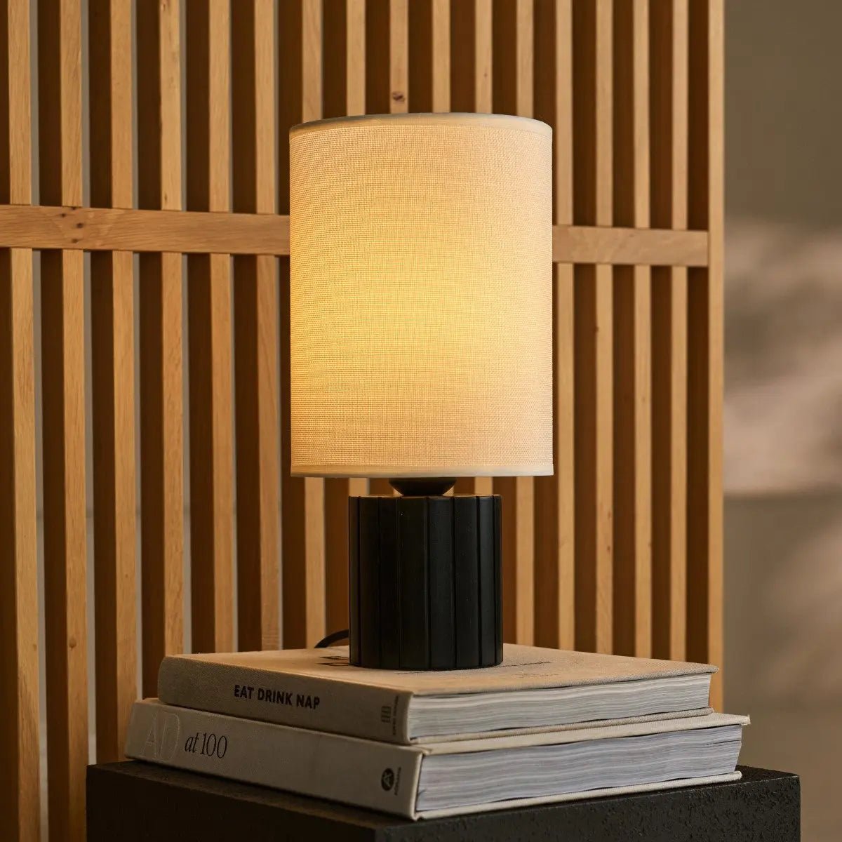 Kiko sort bordlampe
