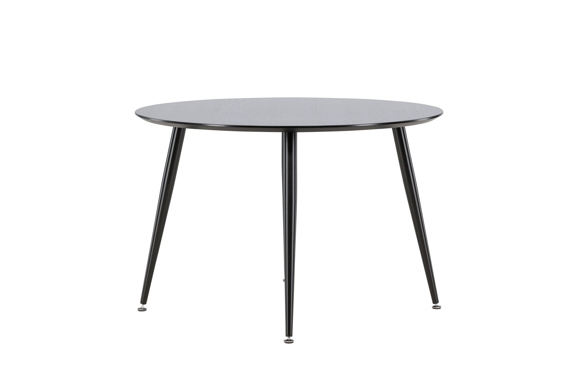 Venture Home Dipp spisebord - 115cm - Black Veneer / All black legs