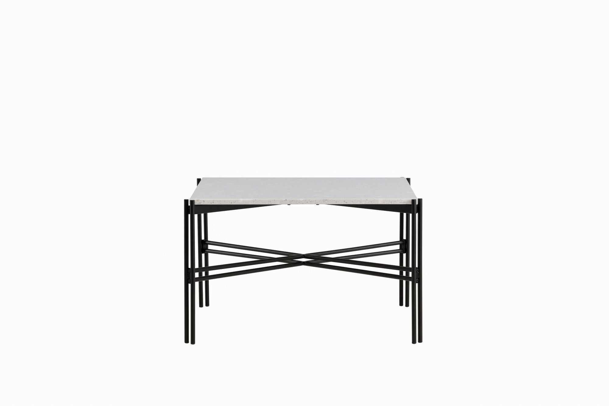 Venture Home Razzia Sofa bord 75*75*48 White Terazzo / Black